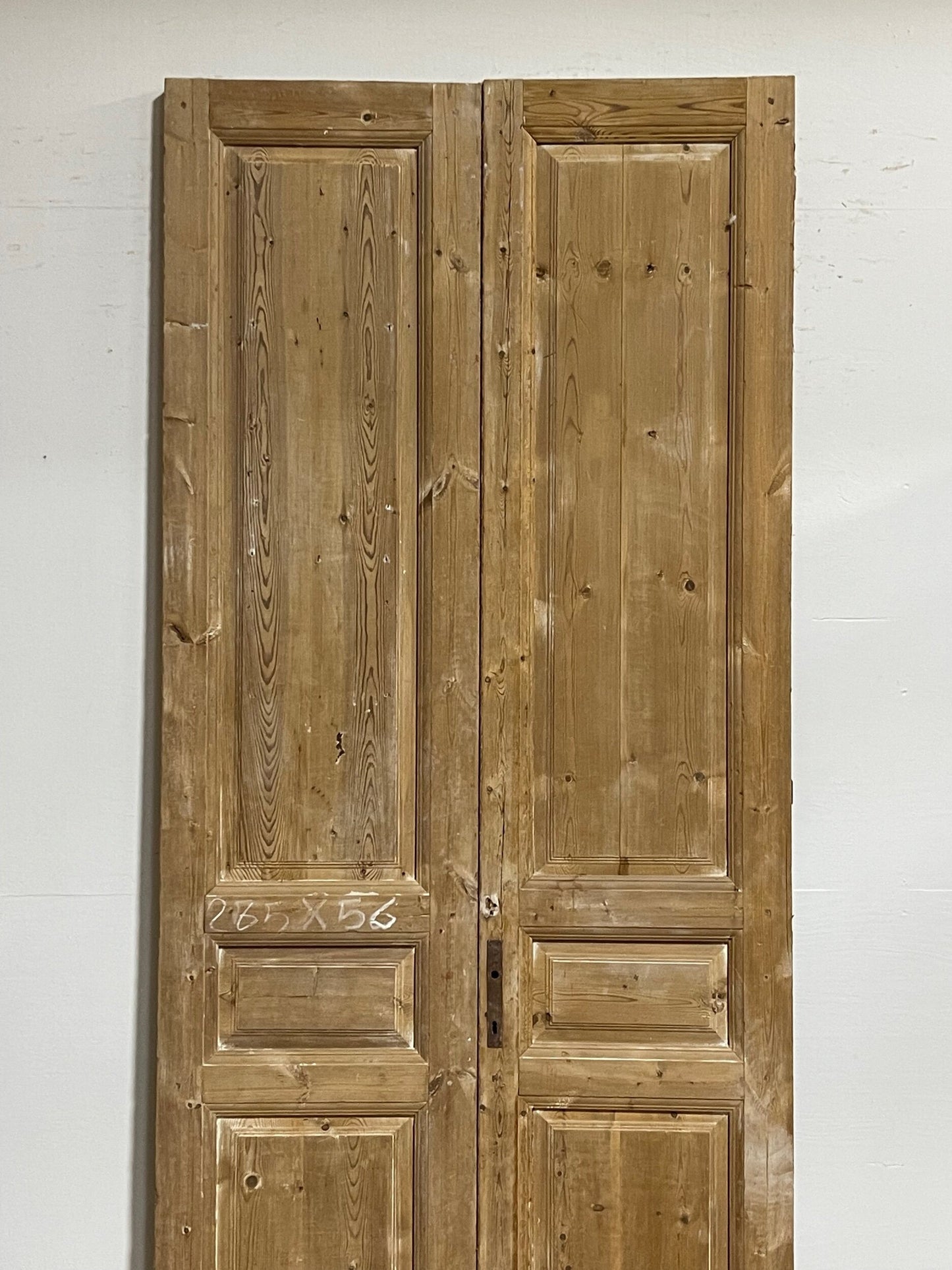 Antique French doors (104.25x43.25) H0096s
