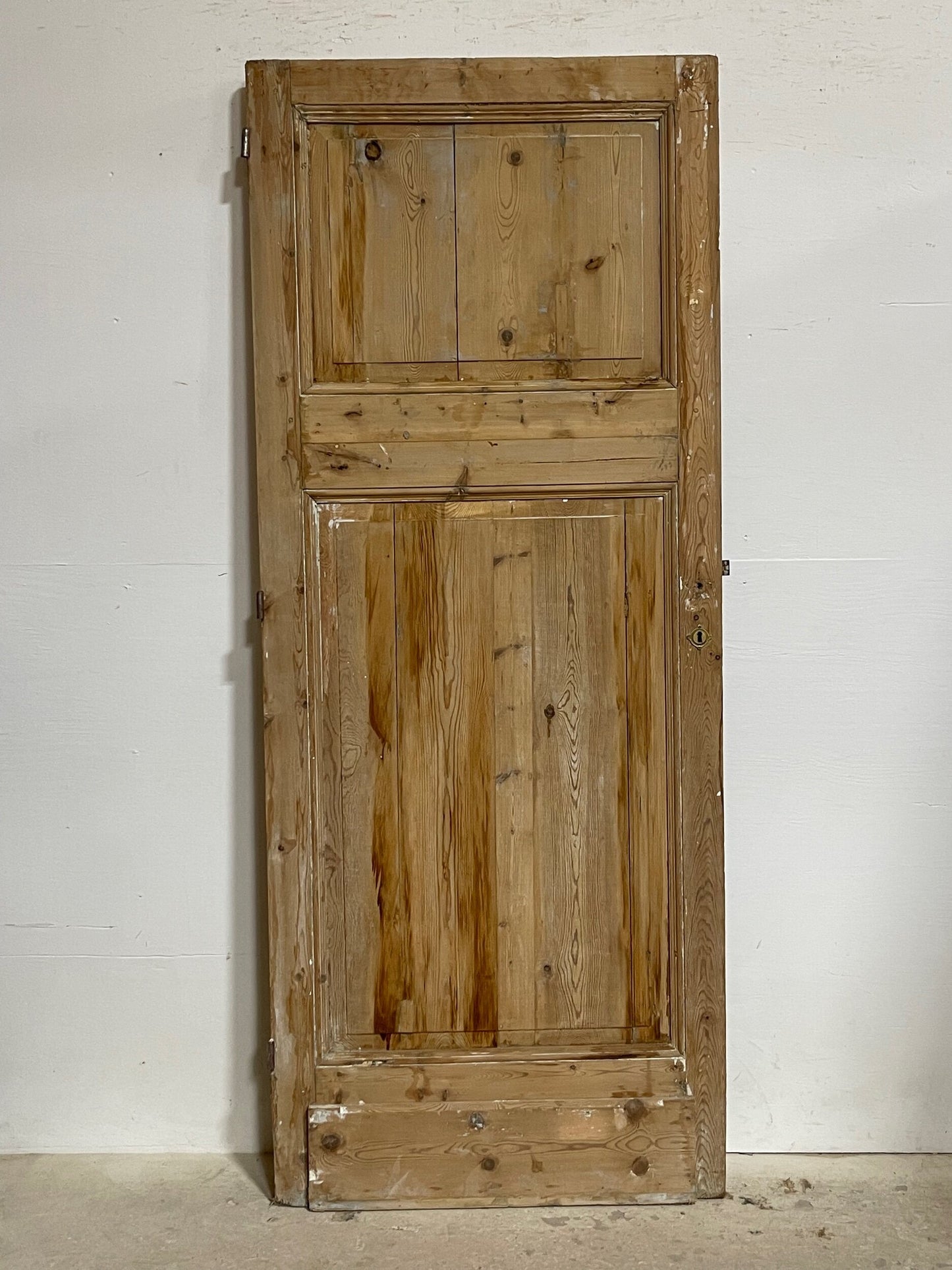 Antique French panel door (85x34.5) I207
