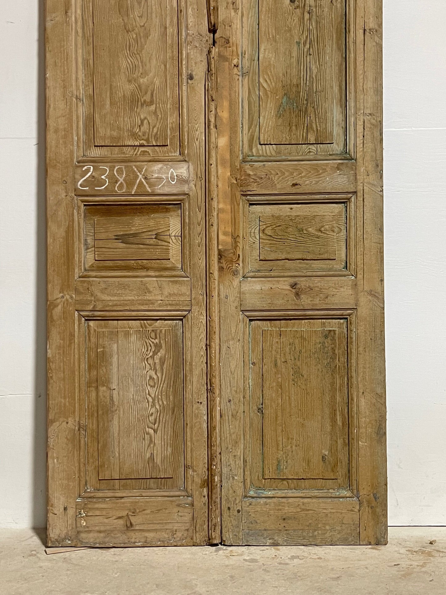 Antique French panel doors (94x39) I169
