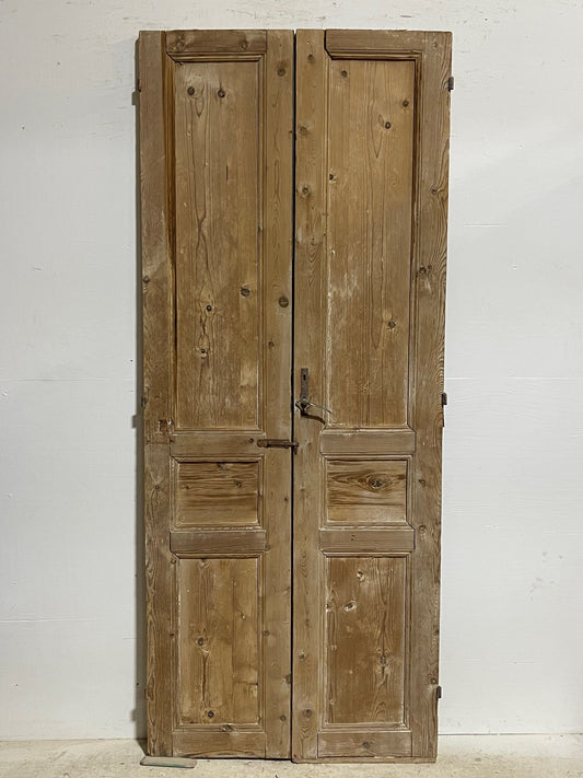 Antique French doors (89.5x37) H0204s