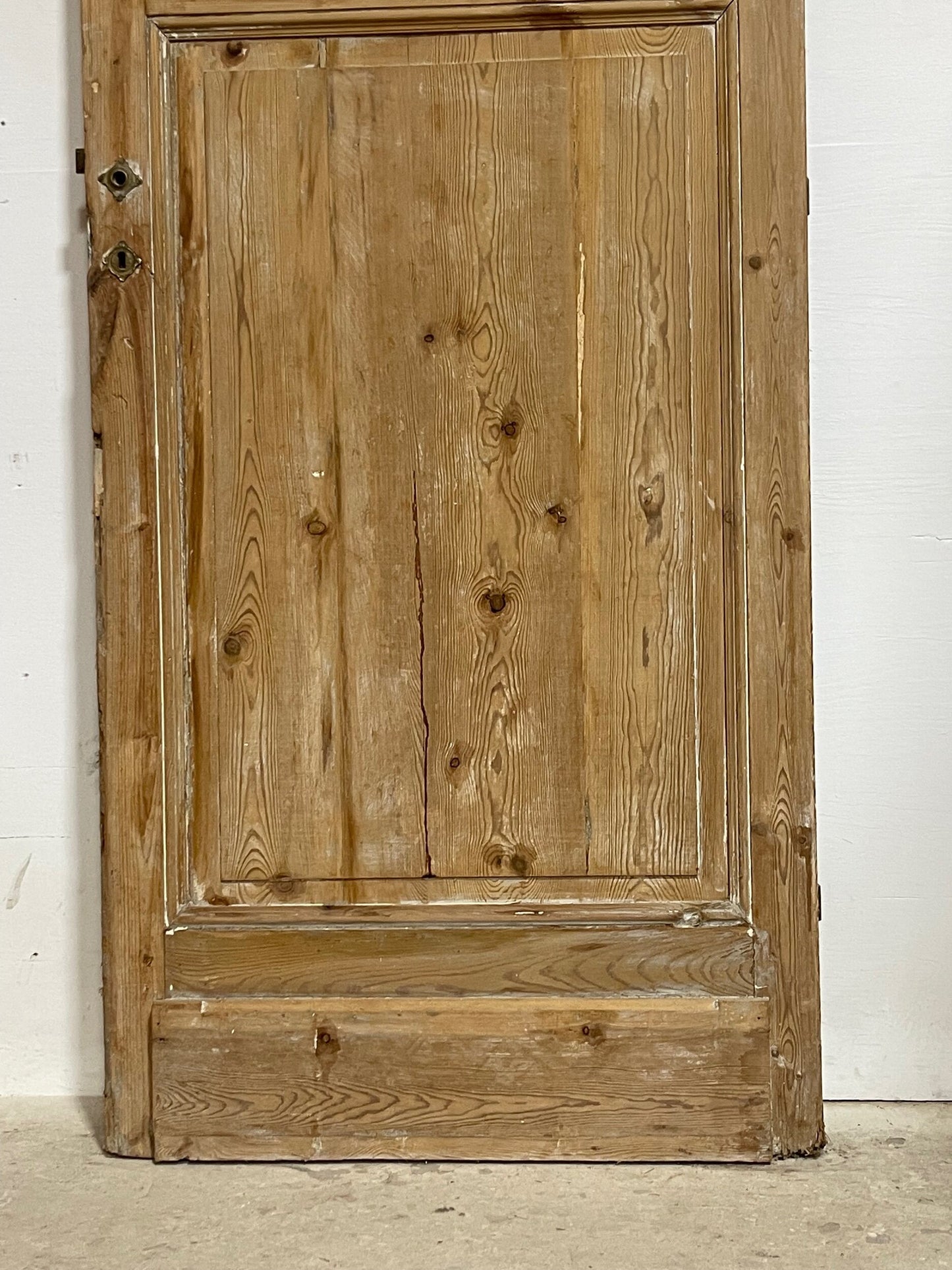 Antique French panel door (85x34.25) I203A