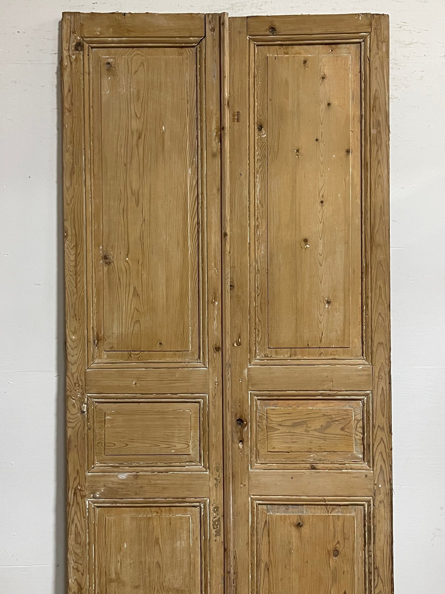 Antique French panel doors (102.5x49.5) I121