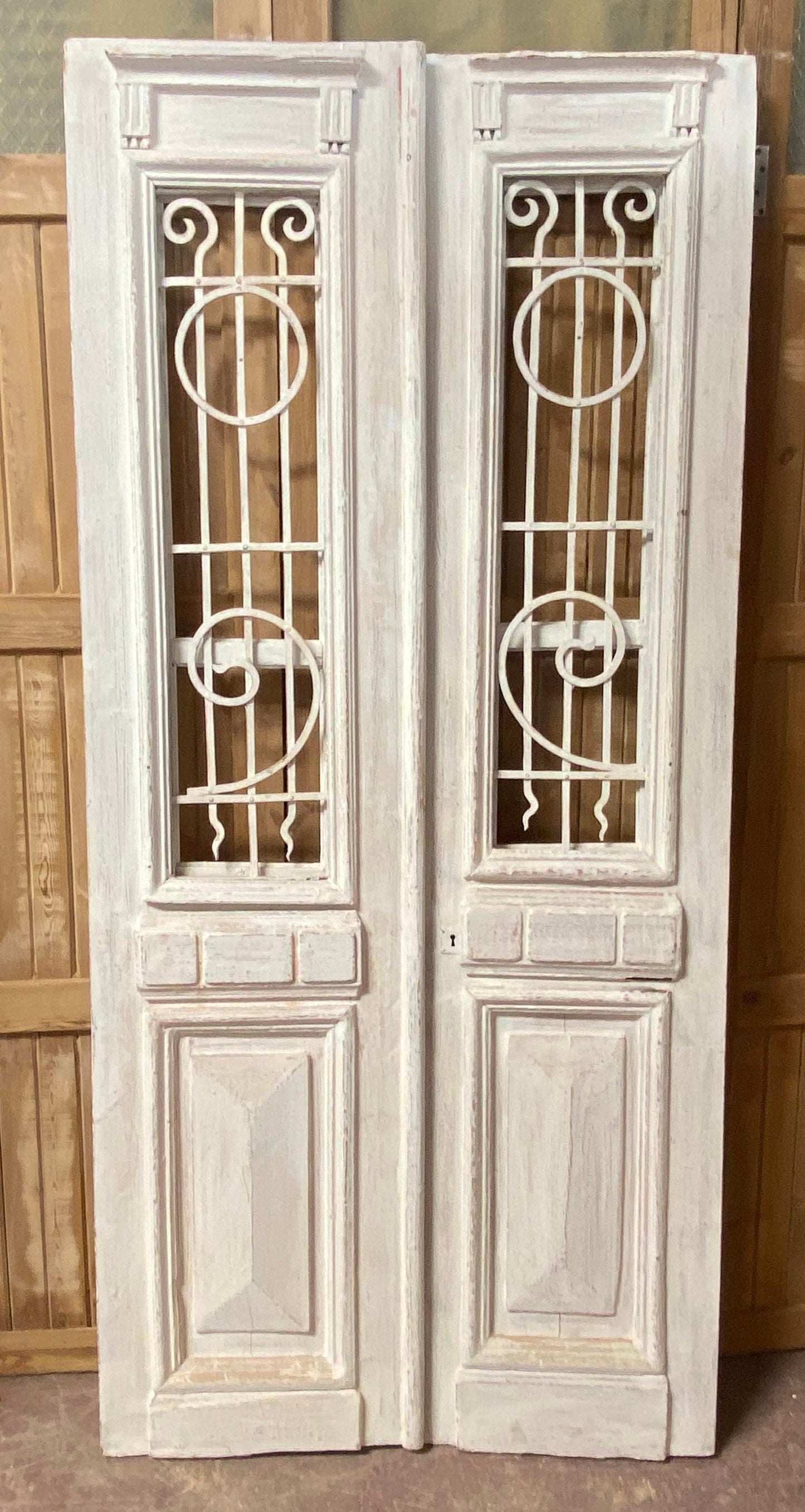 Antique French door (90.5x41) D958