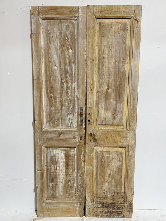 Antique French doors (92.75x44.5) E1201
