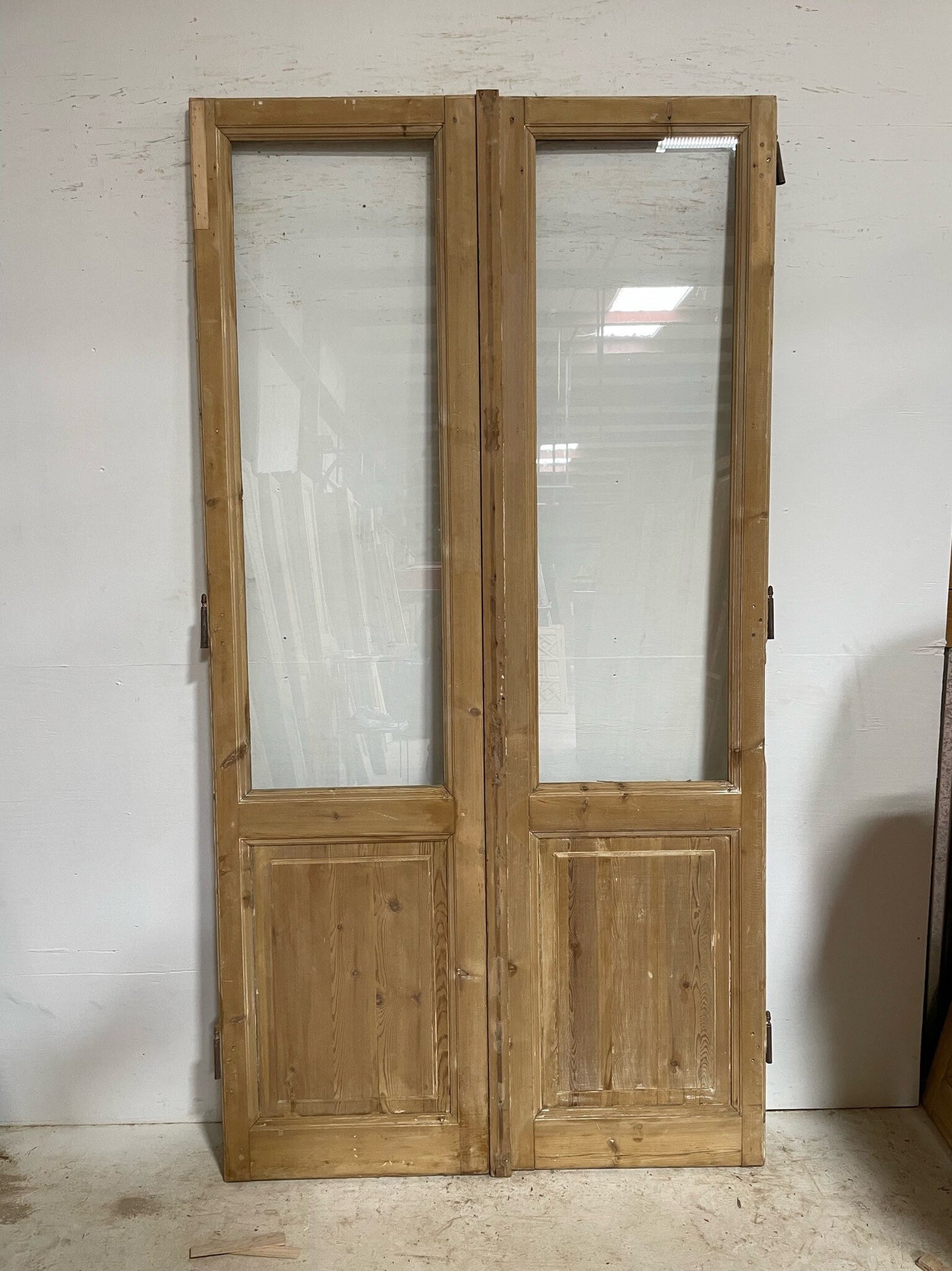 Antique French doors (97.25x51) D0967