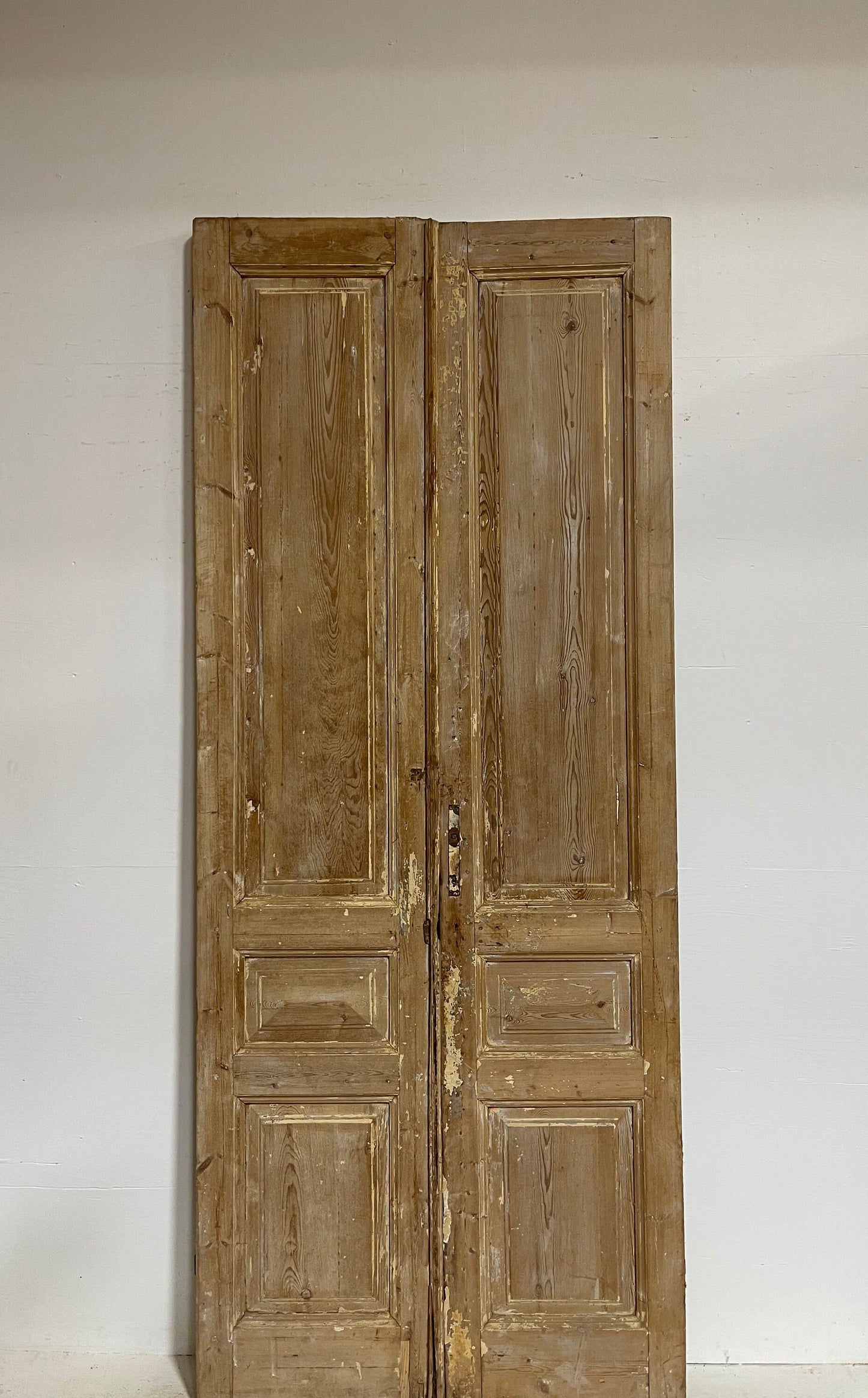 Antique French panel doors (108.25x44) G0058As
