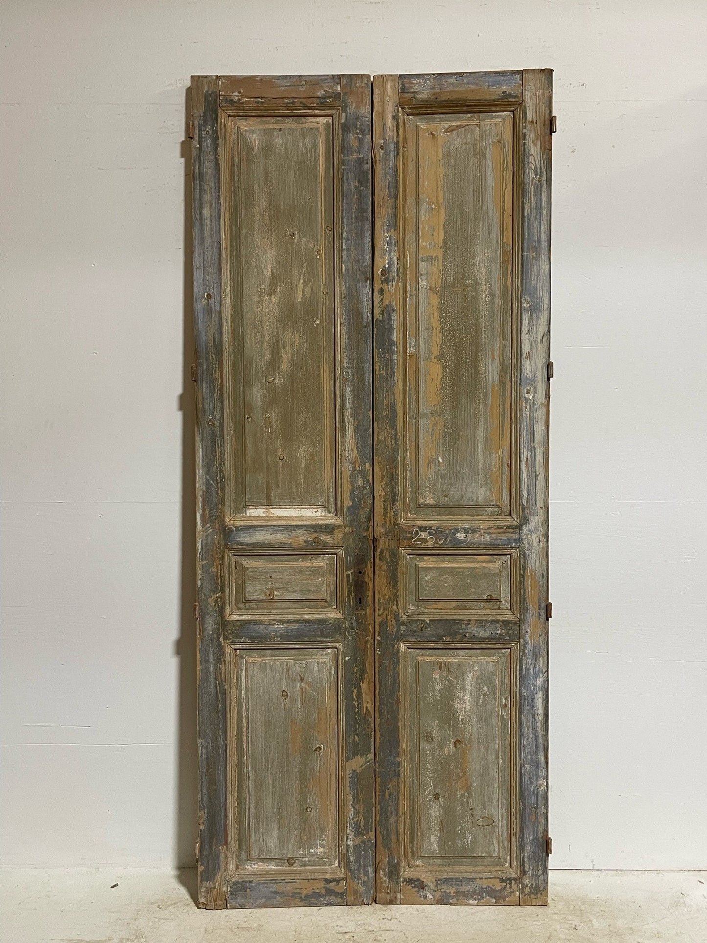 Antique French doors (98.5X41.75) G0077