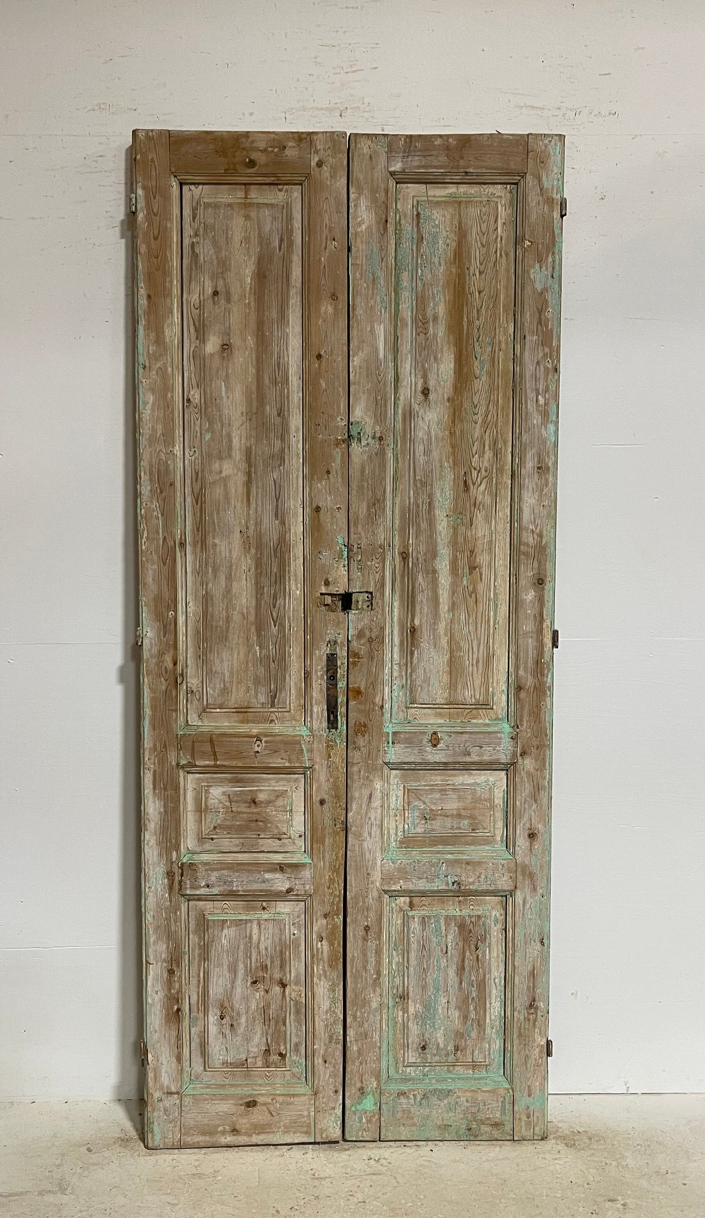 Antique French panel doors (95.5x39.5) G0121s