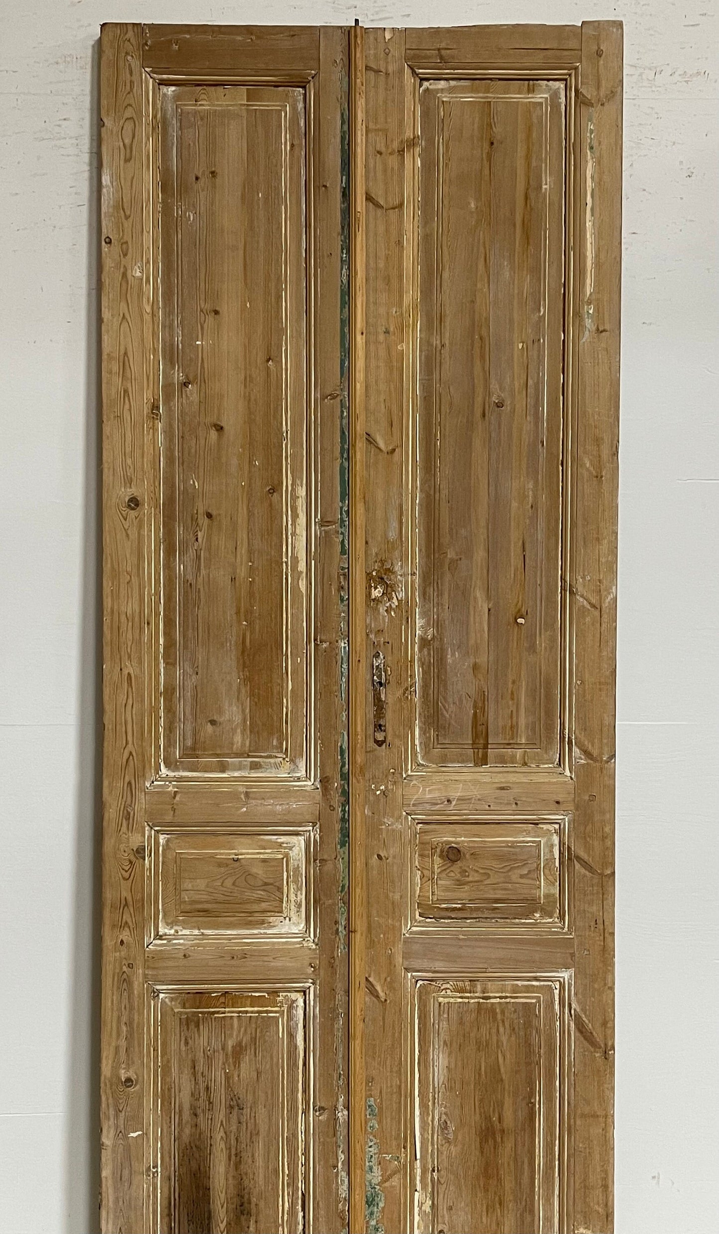 Antique French panel doors (100.5x38.75) G0139s