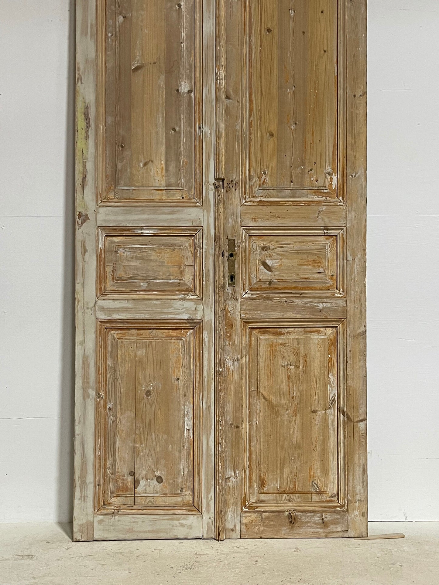 Antique French panel doors (98.5x43.25) G0141s
