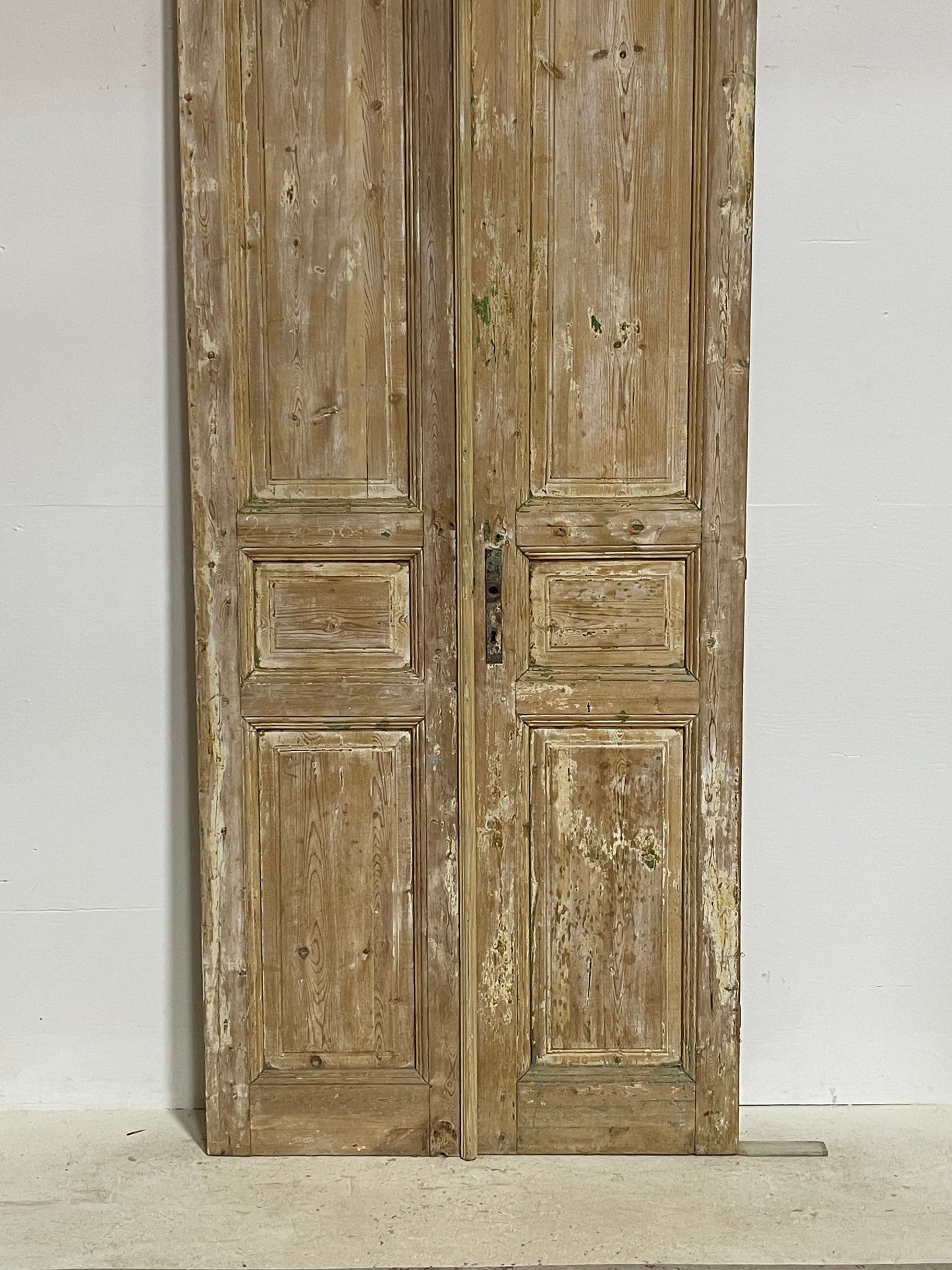 Antique French panel doors (98.25x40) G159s