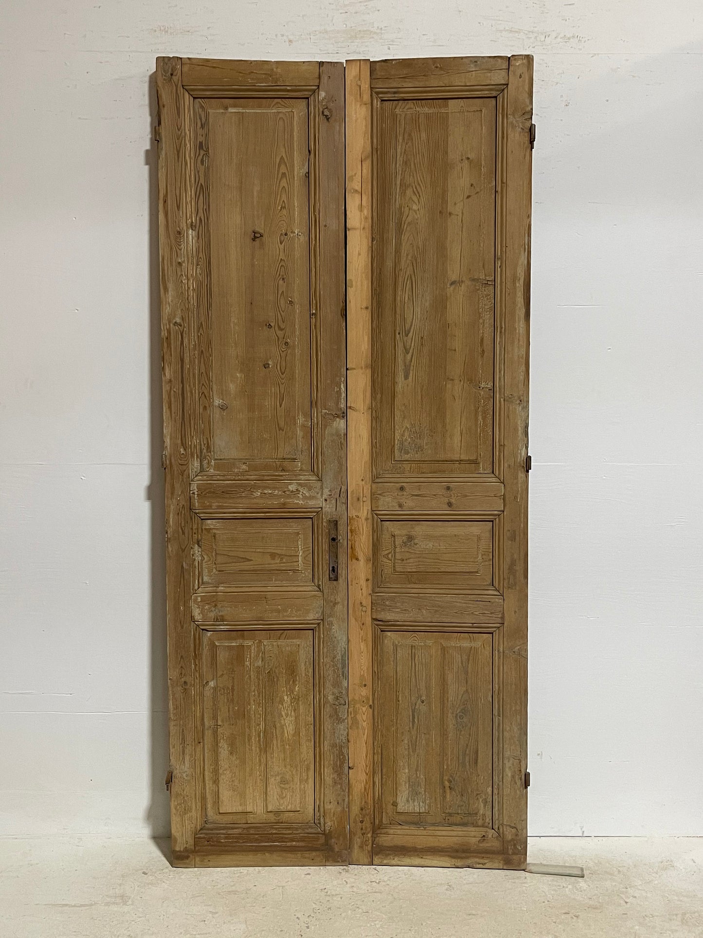 Antique French panel doors (94.5x42.5) G0172s