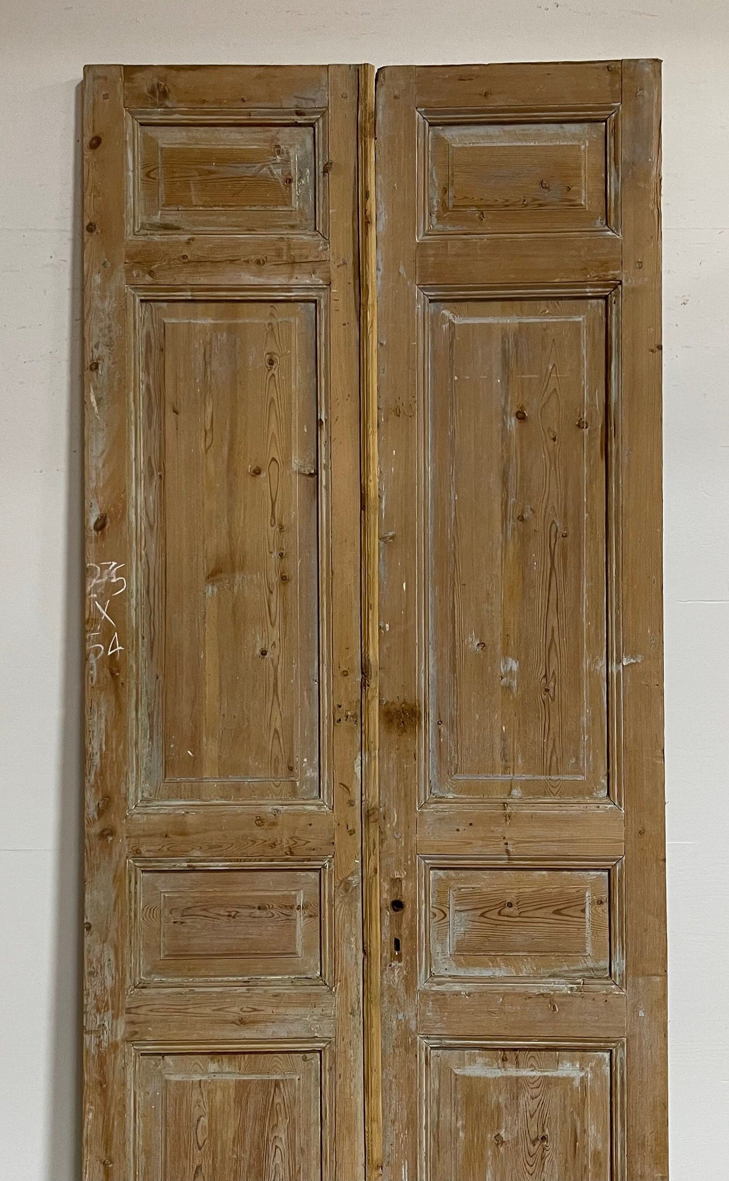 Antique French panel doors (107.5x43) G0054s