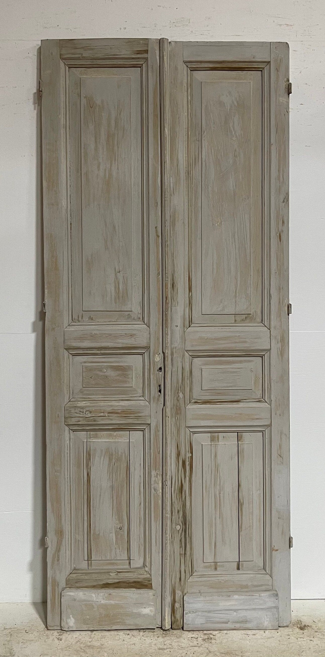 Antique French panel doors (95x40)  G0056s