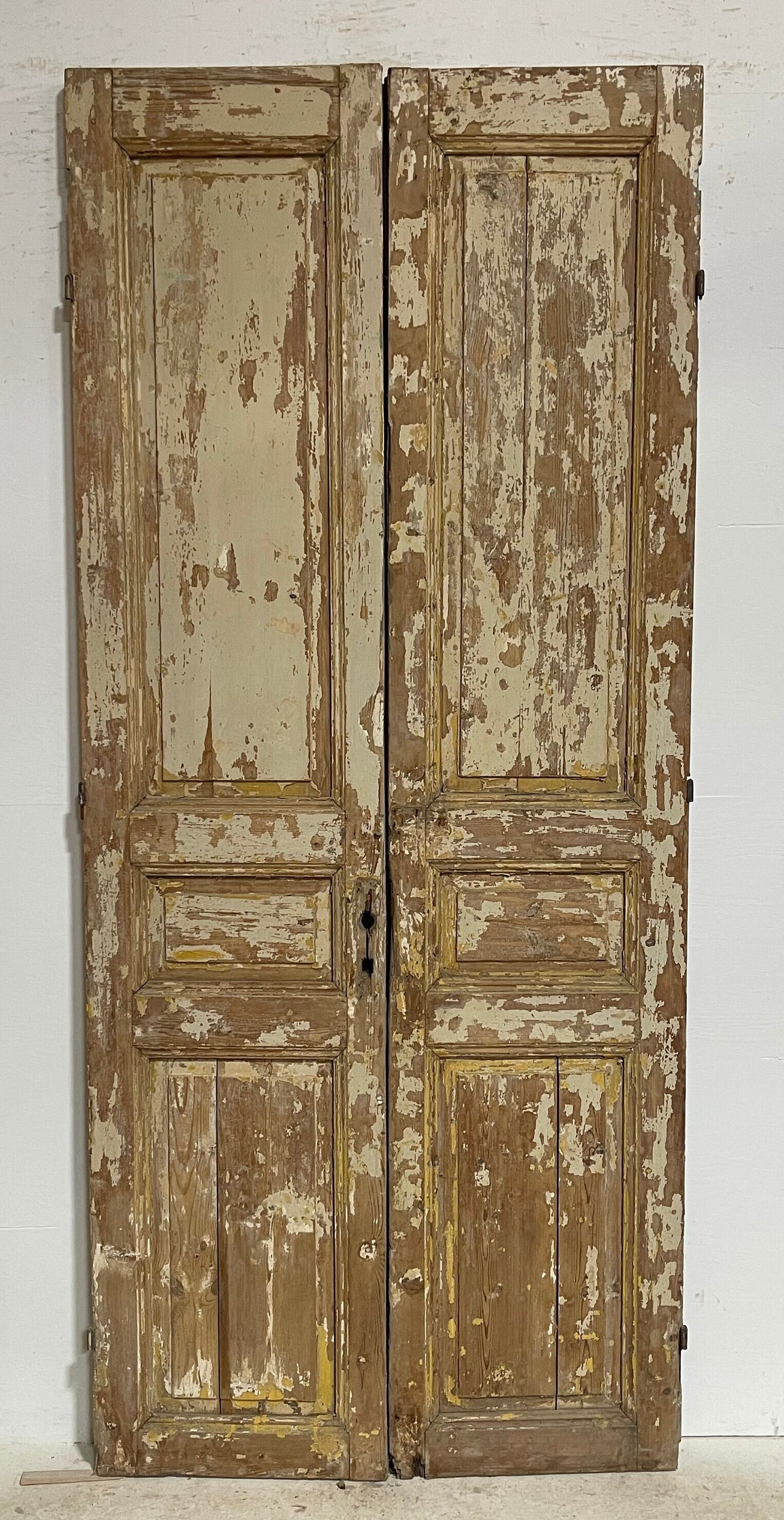 Antique French panel doors (97.25x42) G0187s