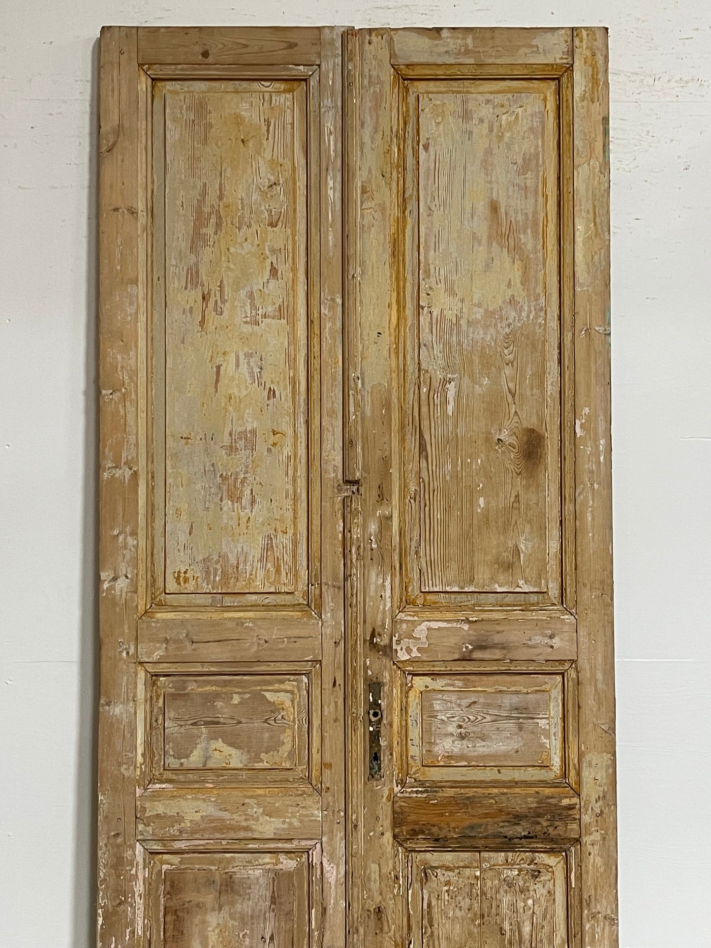 Antique French panel doors (101.75x42.75) G0196s