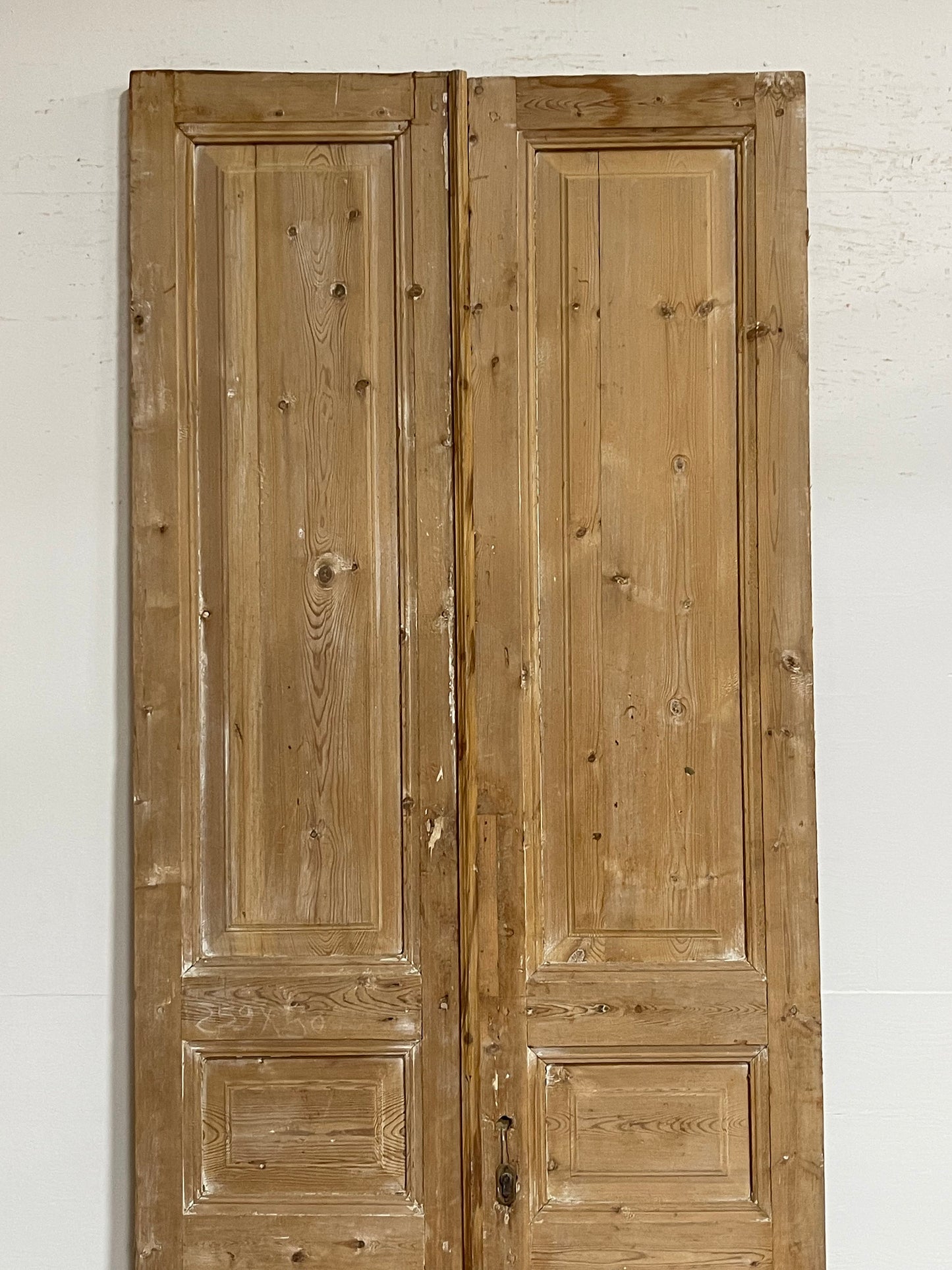 Antique French panel doors (102.5x39.5) G0201s