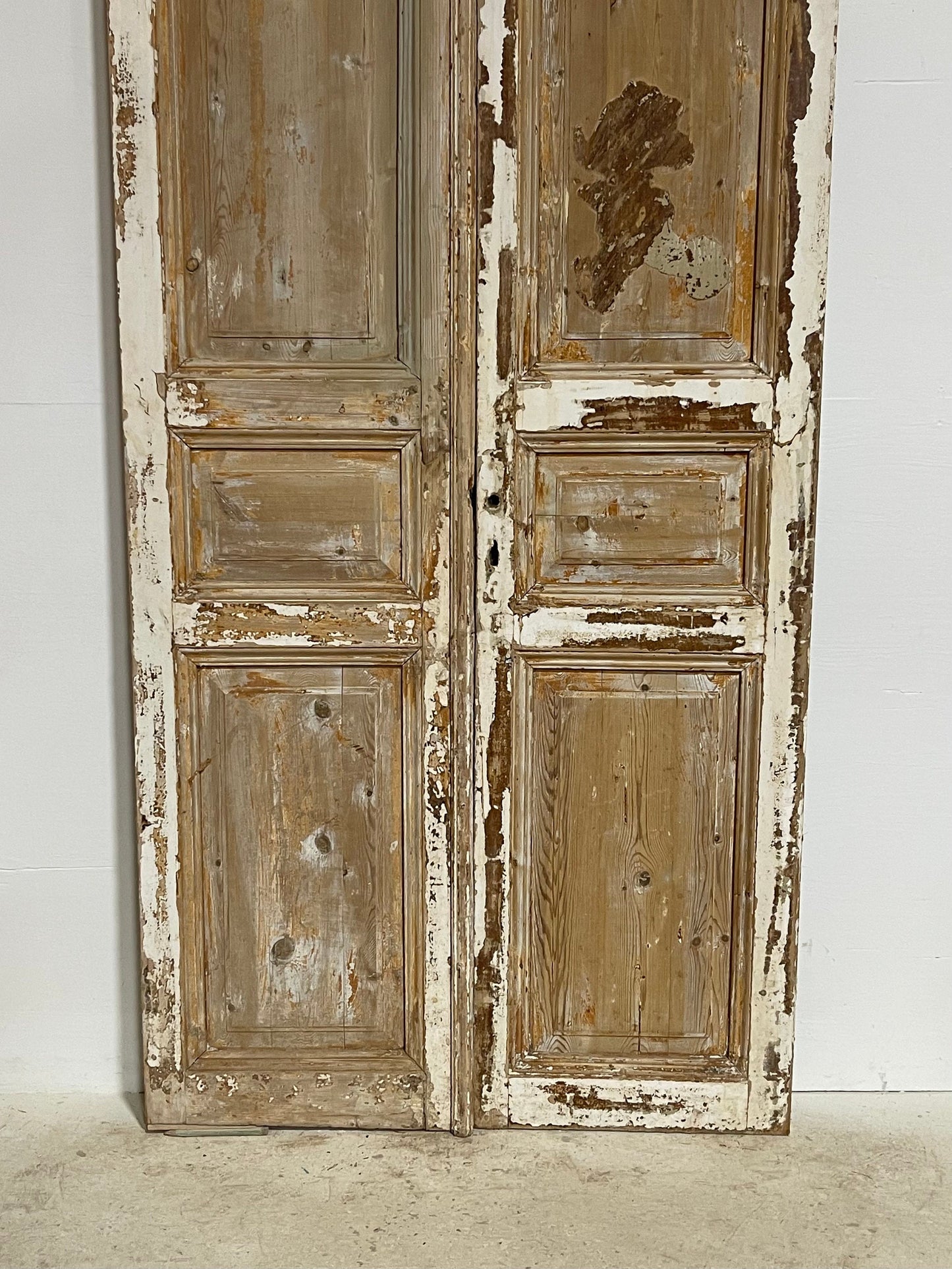 Antique French panel doors (98.75x43.25) G0202s
