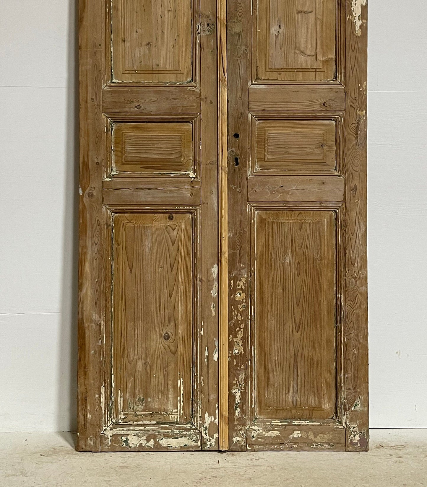 Antique French panel doors (91.25x38.5) G0087s