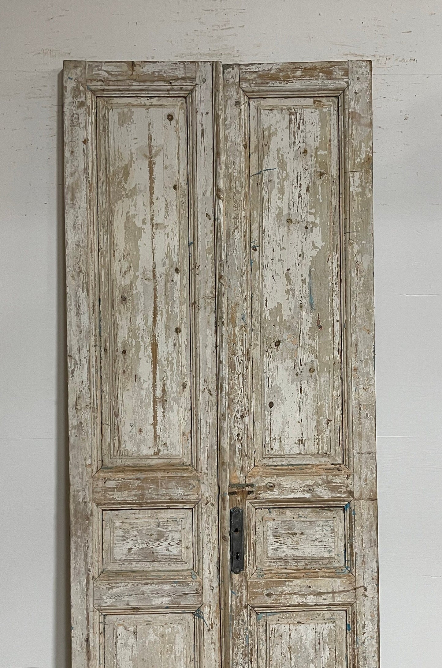 Antique French panel doors (96.75x39.75) G0119s