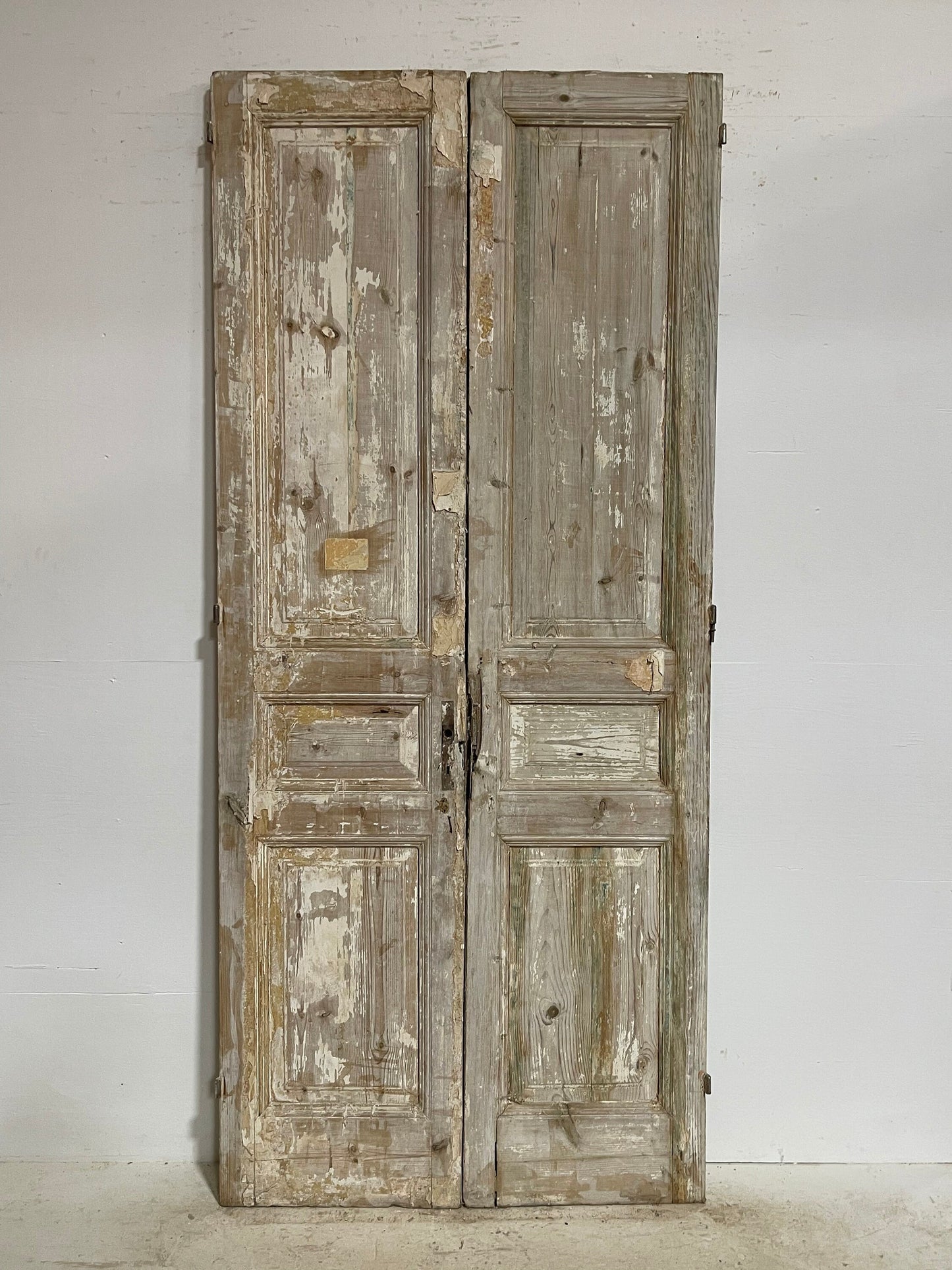 Antique French panel doors (99x43.5) G0120s