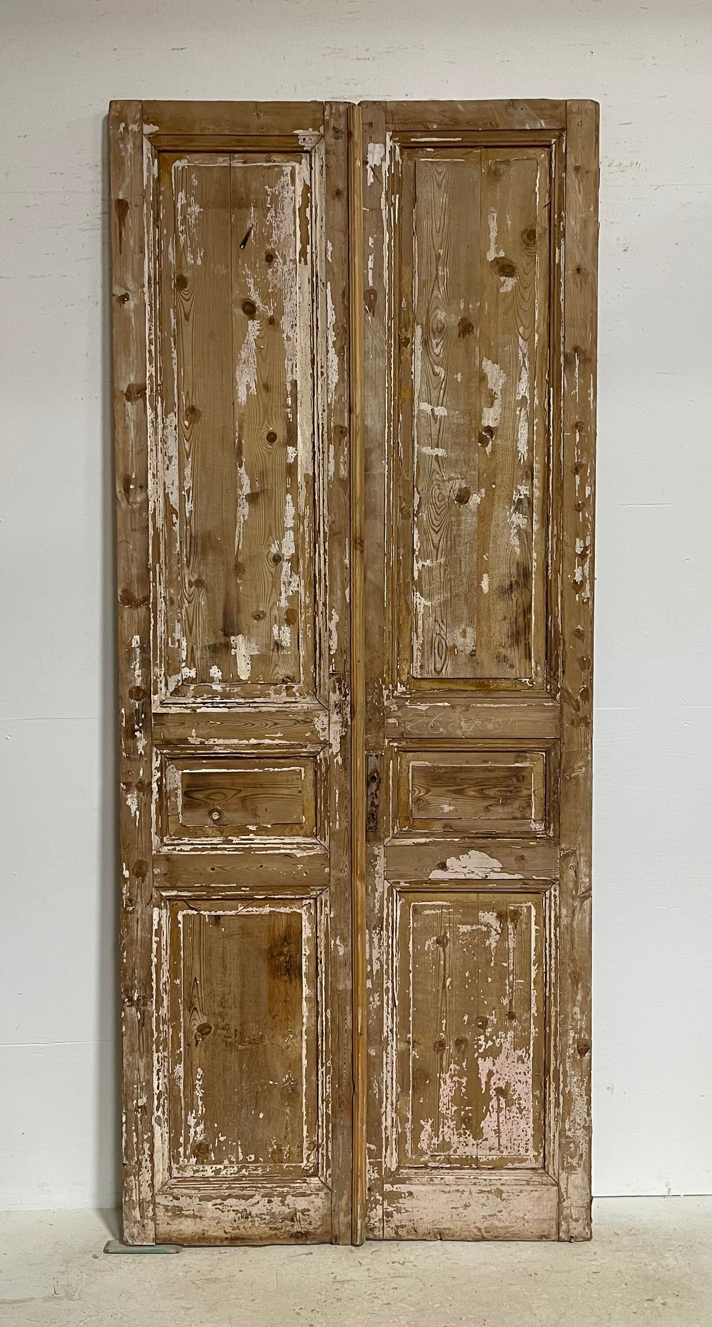 Antique French panel doors (102.5x43) G0136s