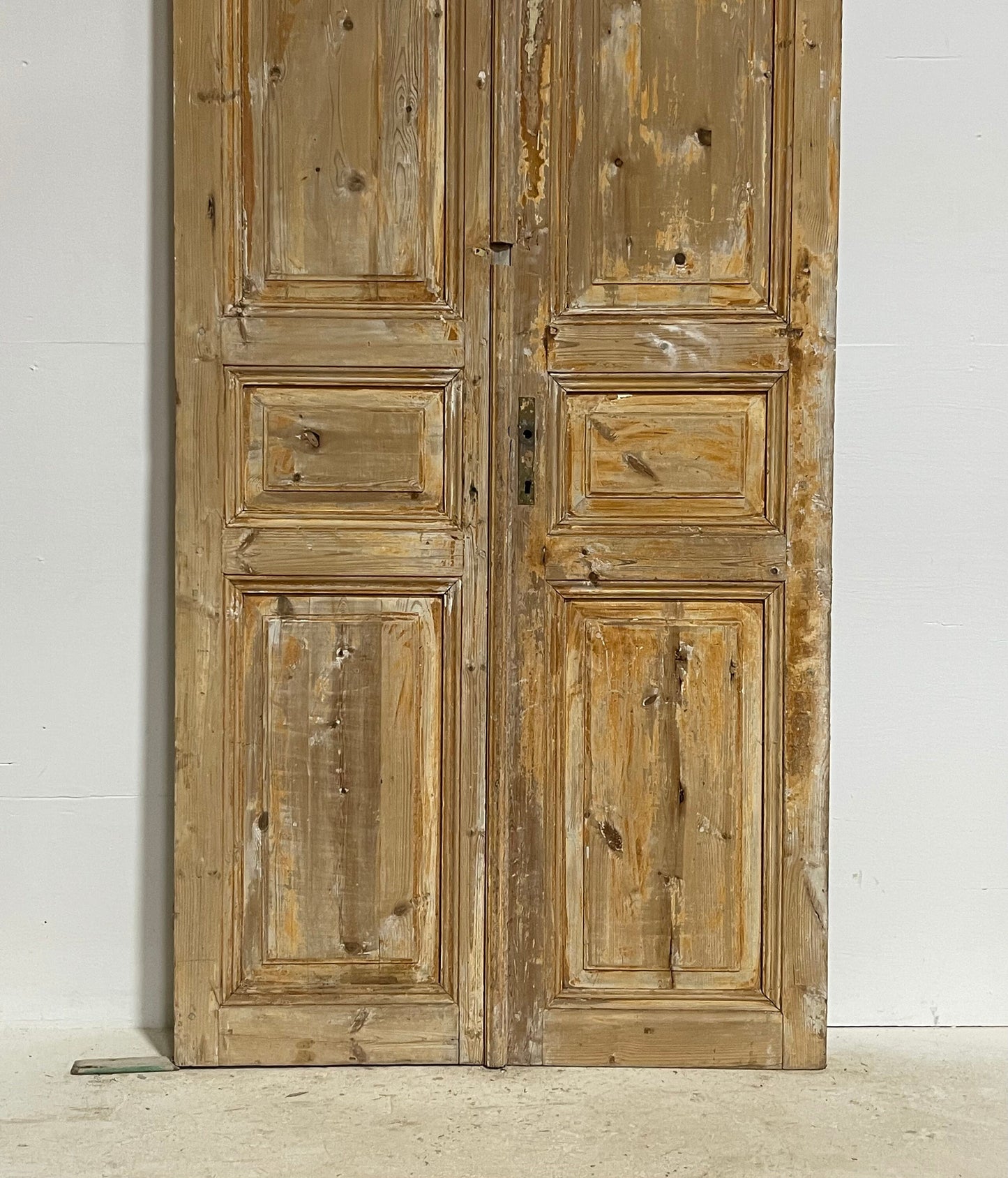 Antique French panel doors (98.5x43) G0146s