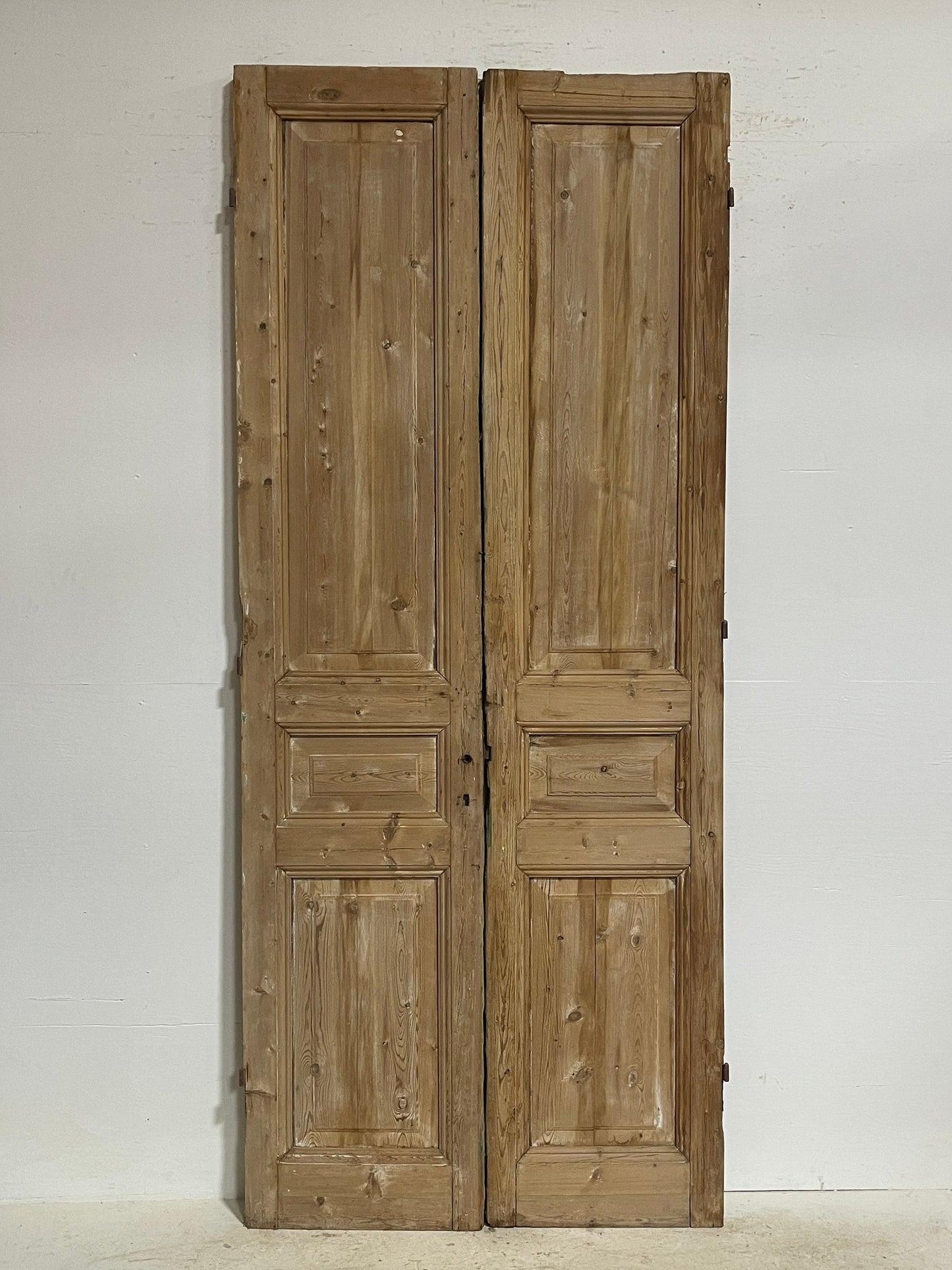 Antique French panel doors (101x42.75) G0153s