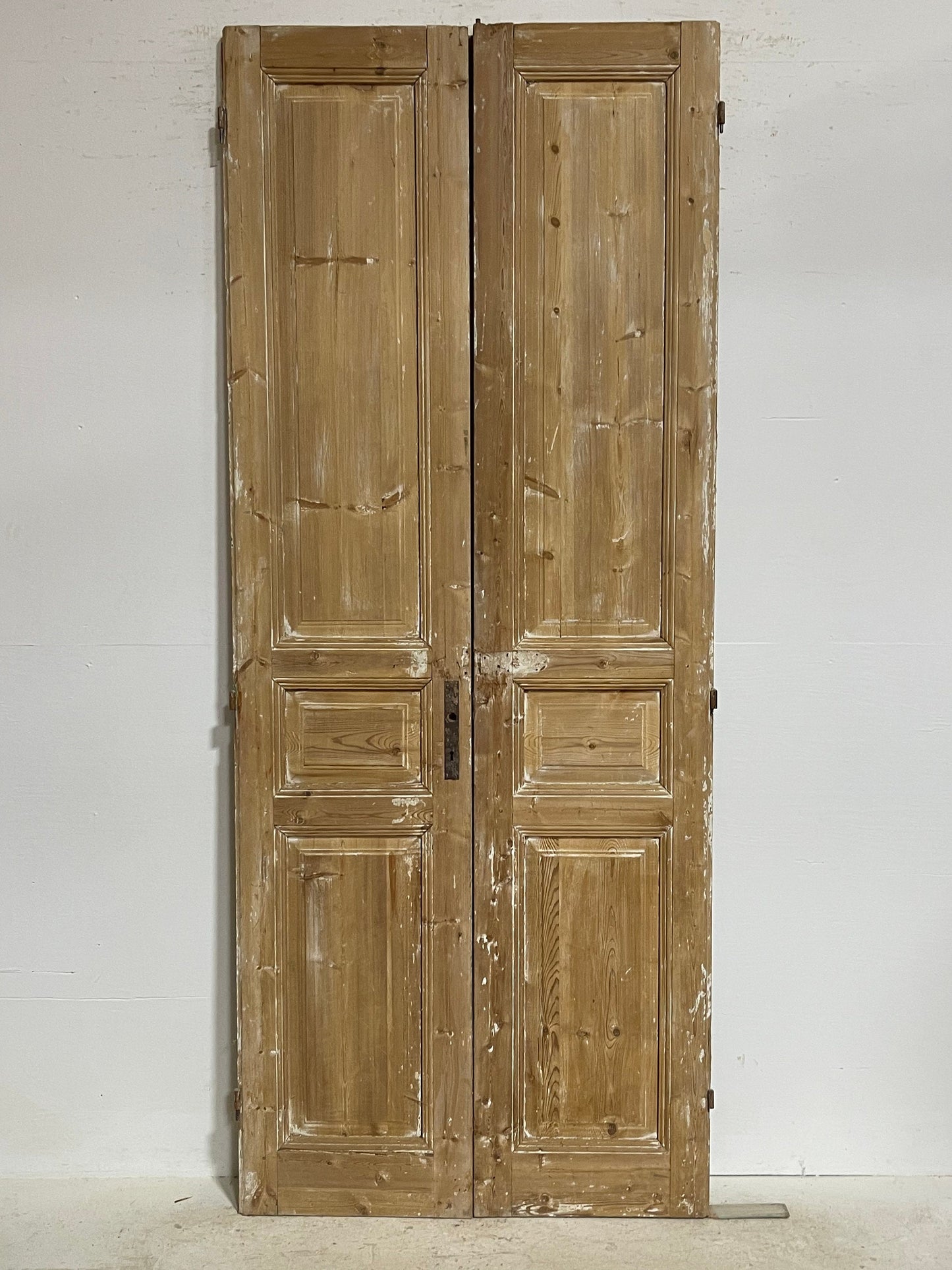 Antique French panel doors (98.25x40) G159s