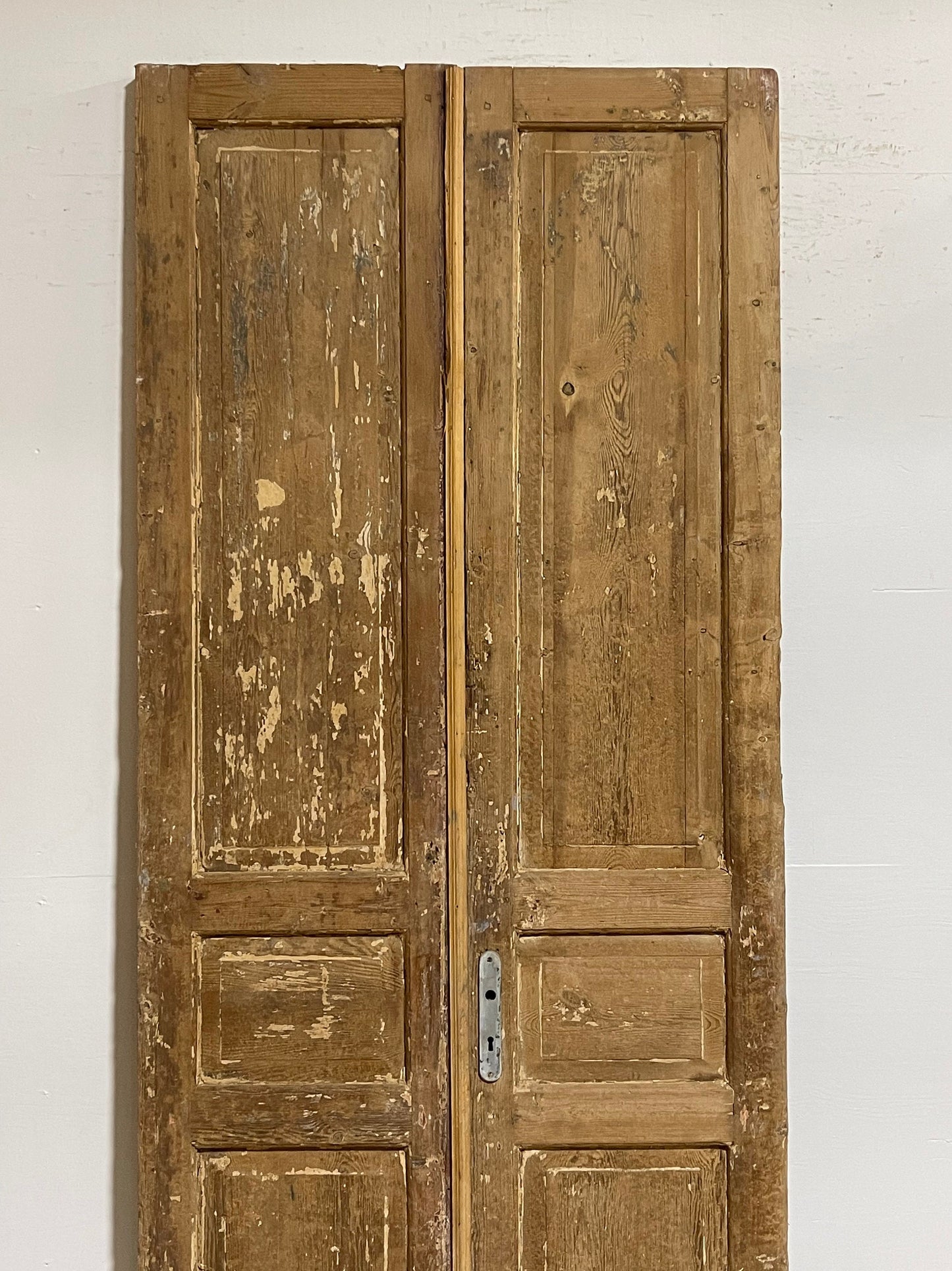Antique French panel doors (102.5x43.25) G0178s