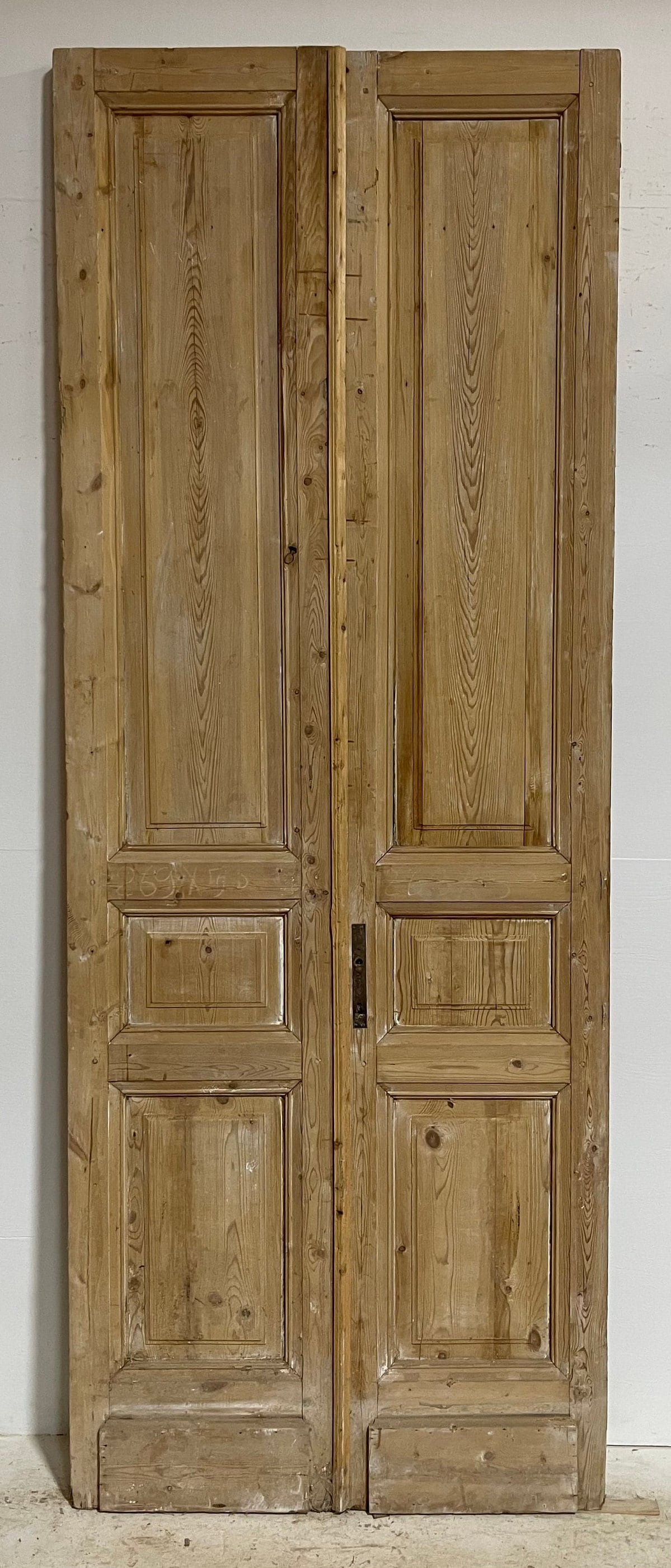 Antique French panel doors (105.5x40) G0045s
