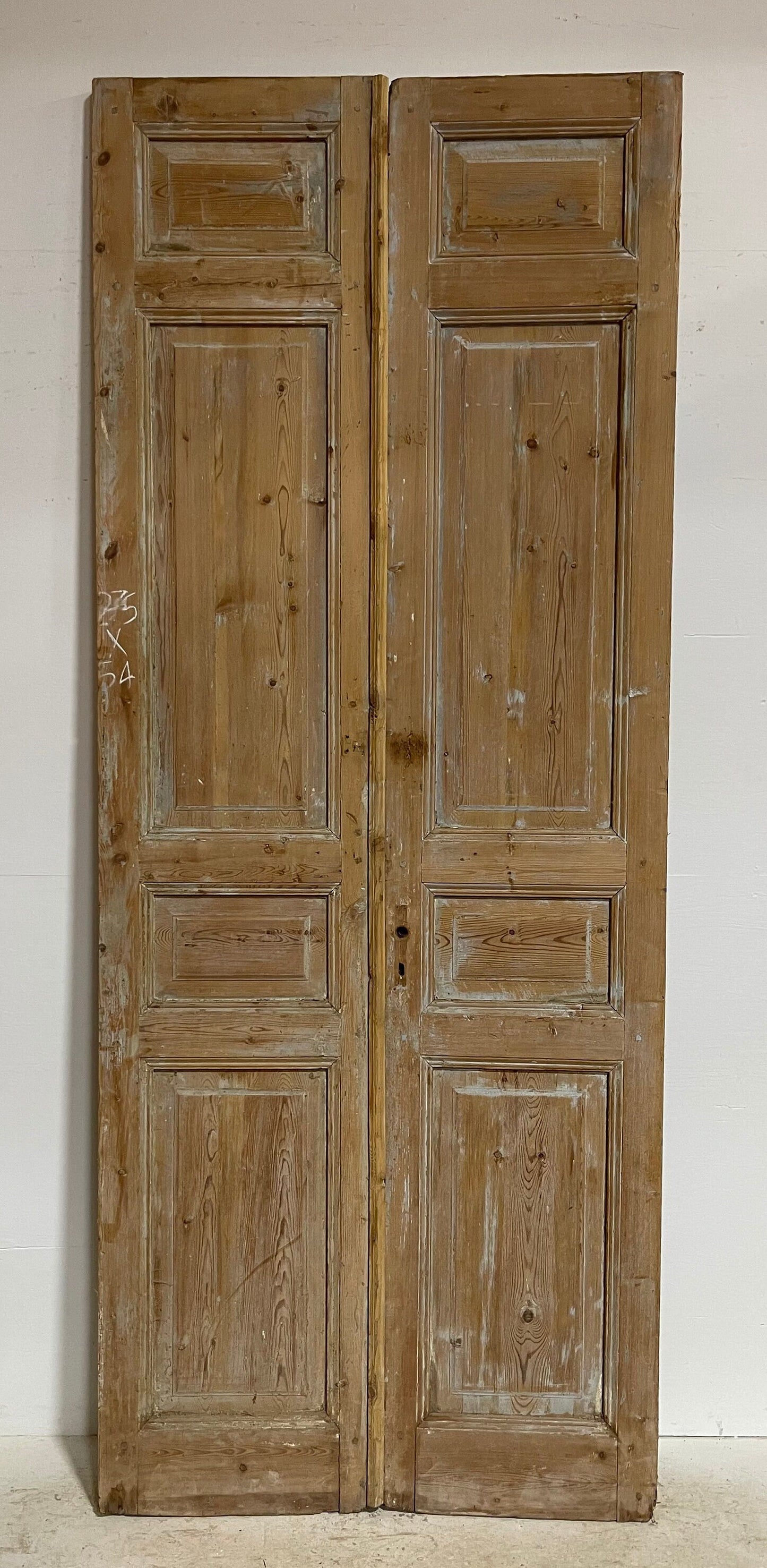 Antique French panel doors (107.5x43) G0054s