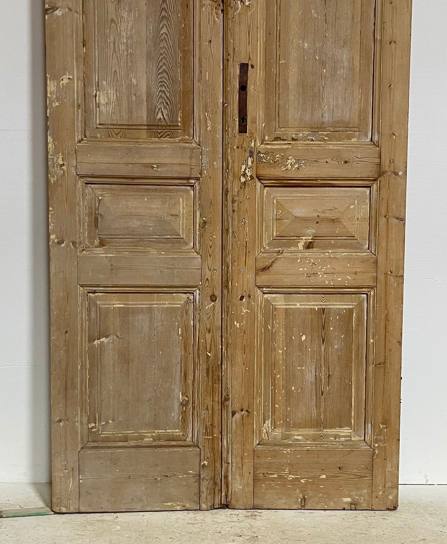 Antique French panel doors (108.25x43.75) G0055s