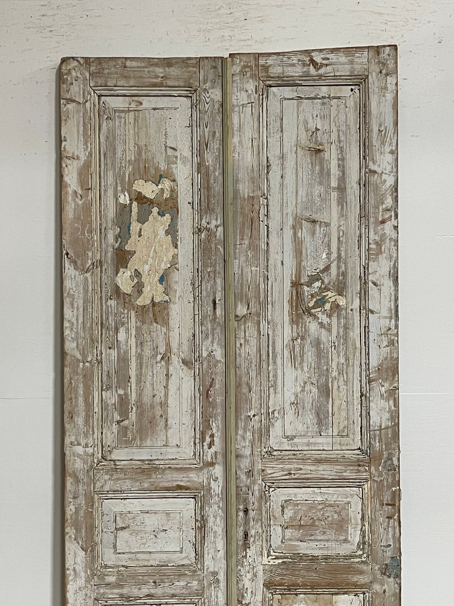 Antique French panel doors (89.5x40) G0186s