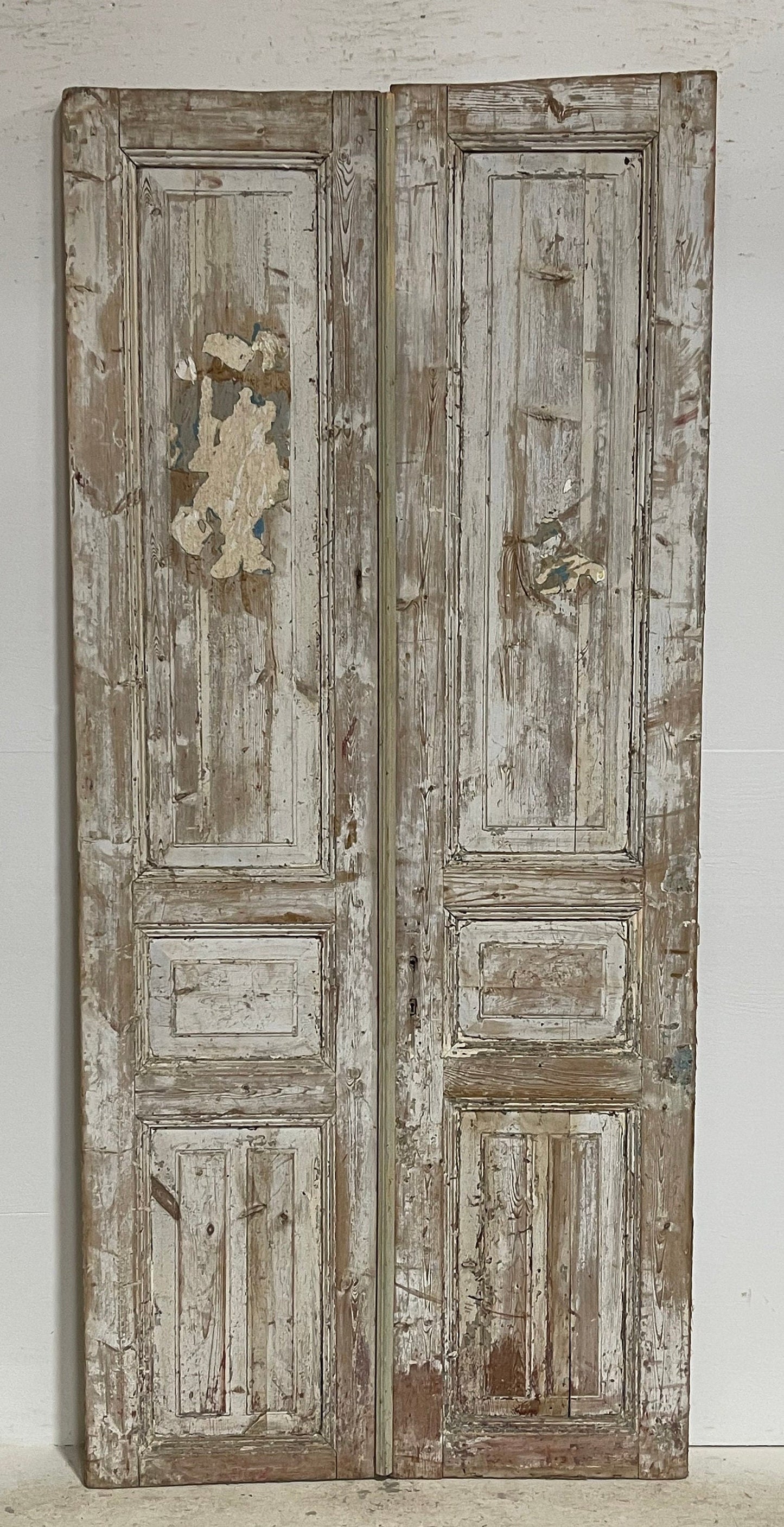 Antique French panel doors (89.5x40) G0186s