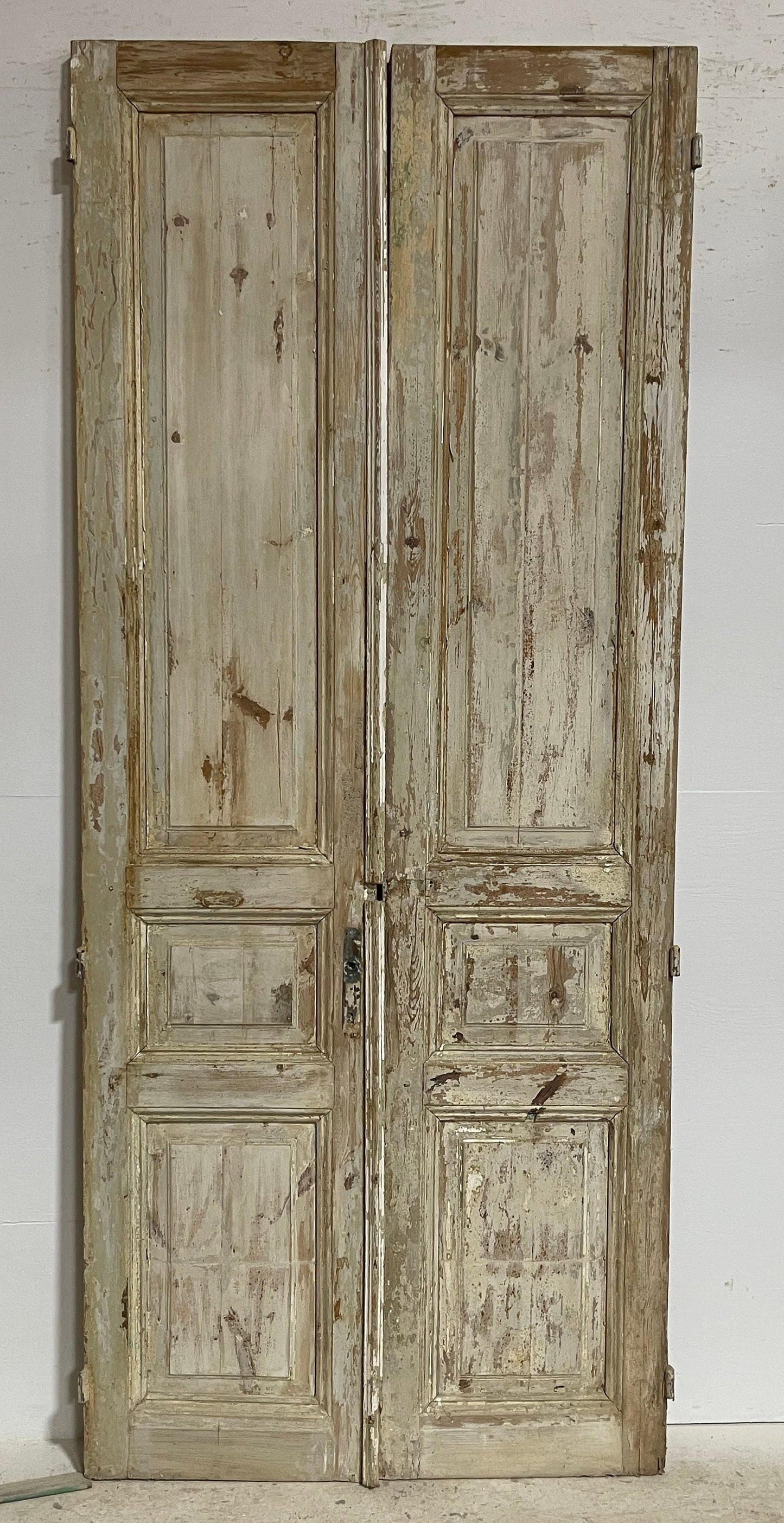 Antique French panel doors (98x41.25) G0188s