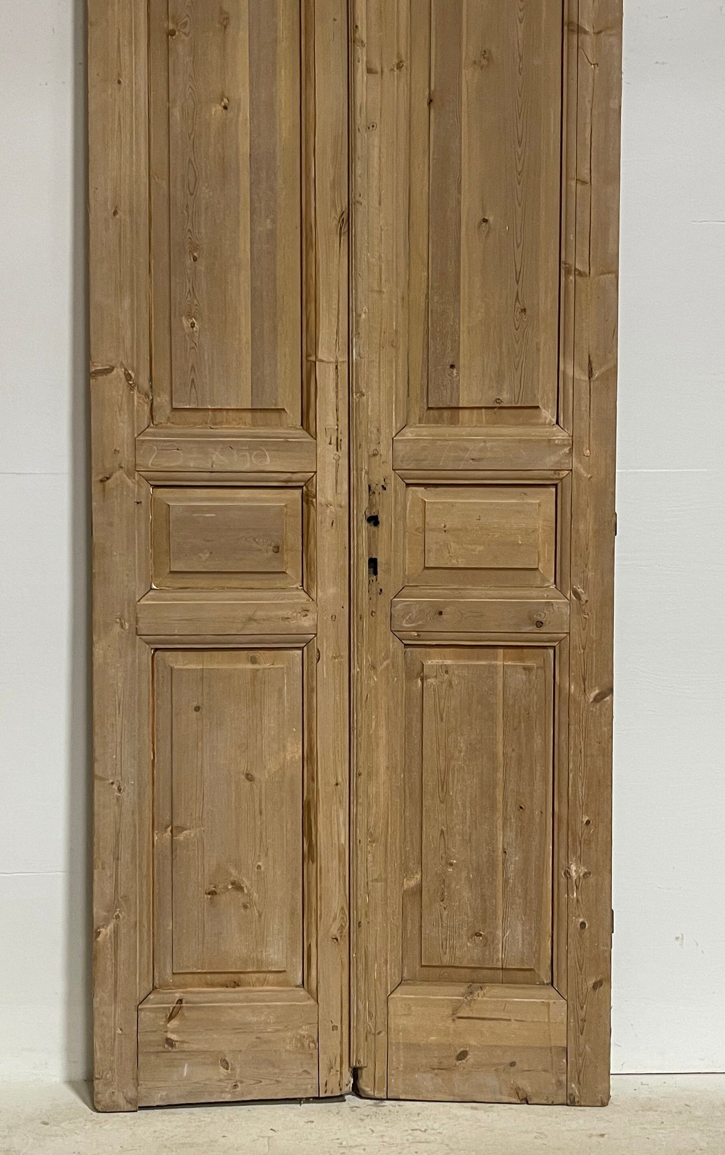 Antique French panel doors (93.5x39.5) G0180s