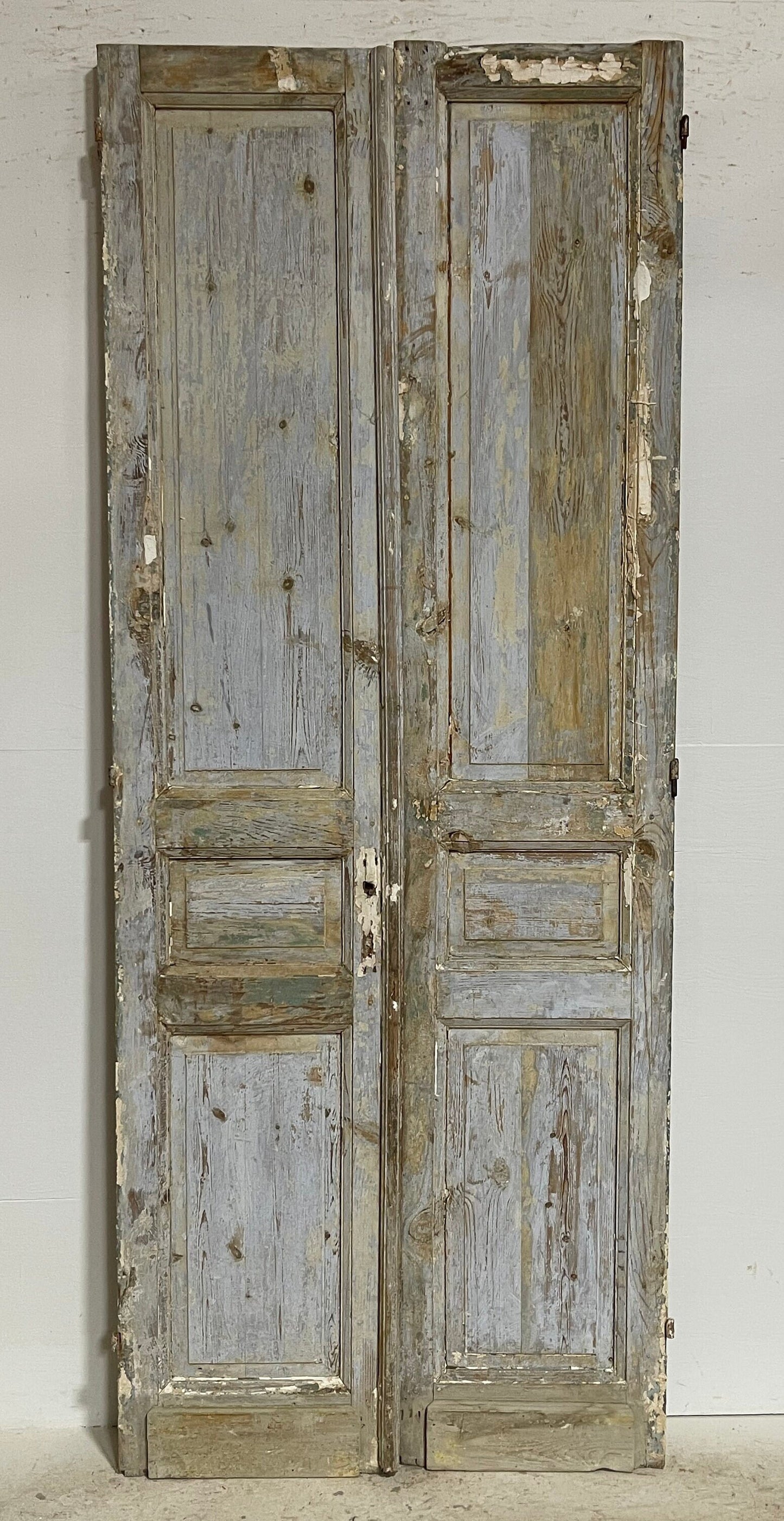 Antique French panel doors (92.5x36.5) G0192s