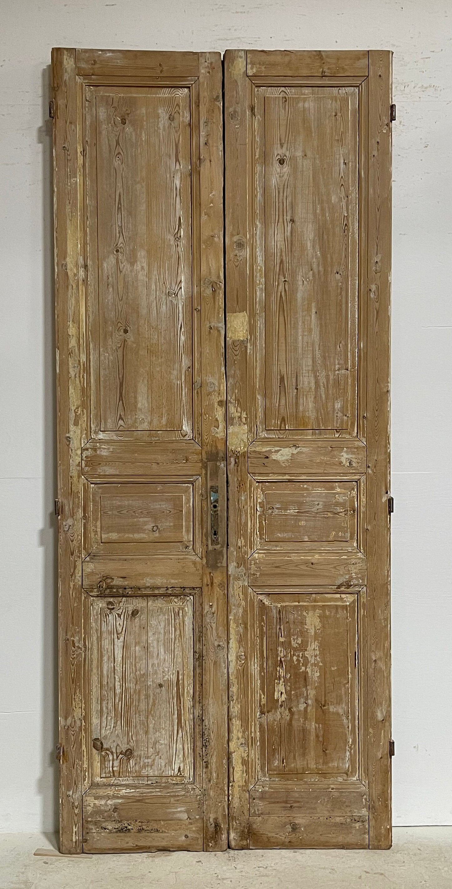 Antique French panel doors (101.75x42.75) G0196s