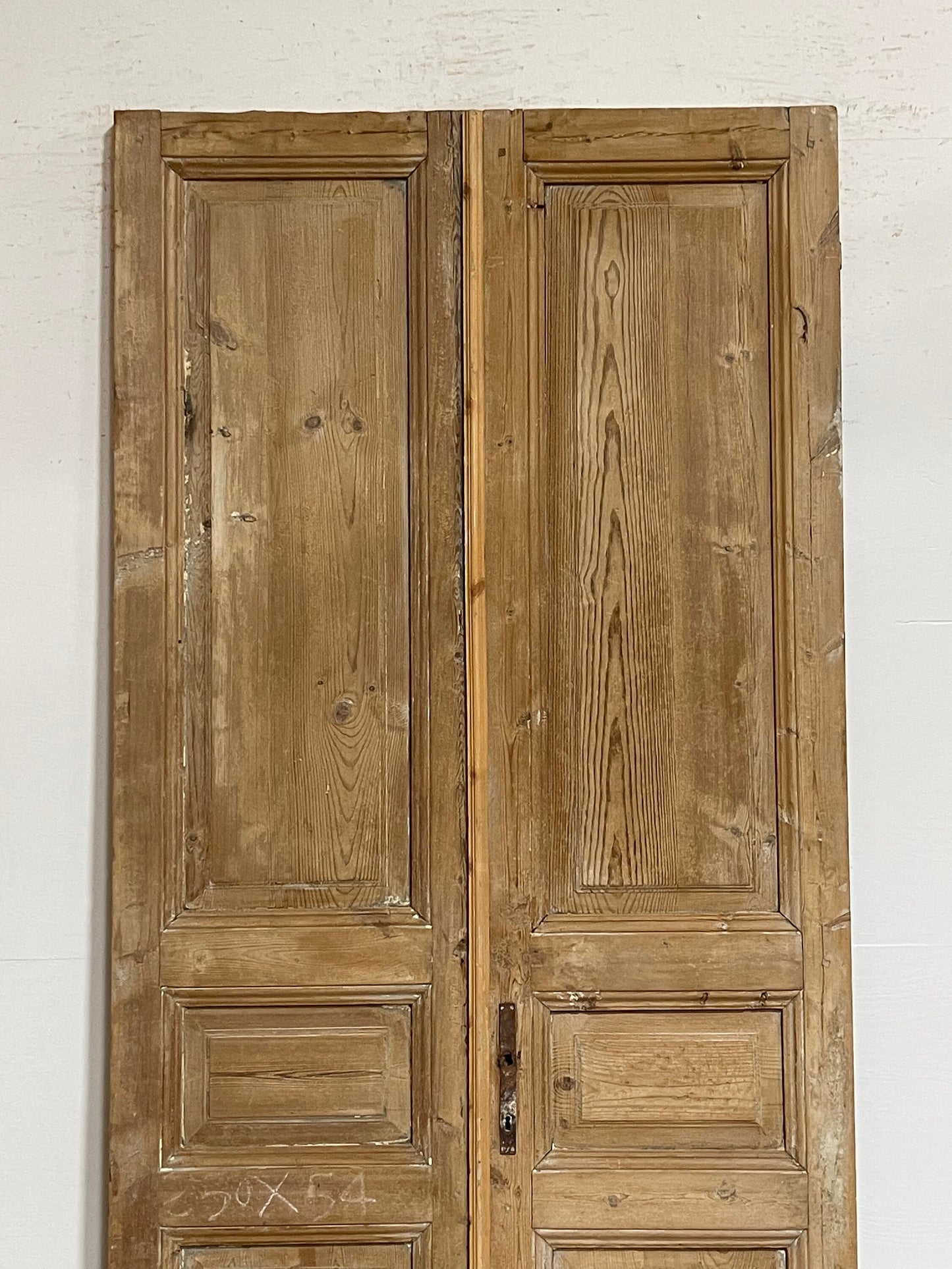 Antique French panel doors (97.5x42.5) G0200s
