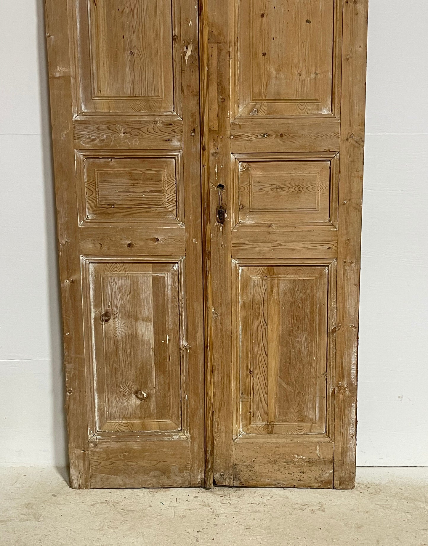 Antique French panel doors (102.5x39.5) G0201s