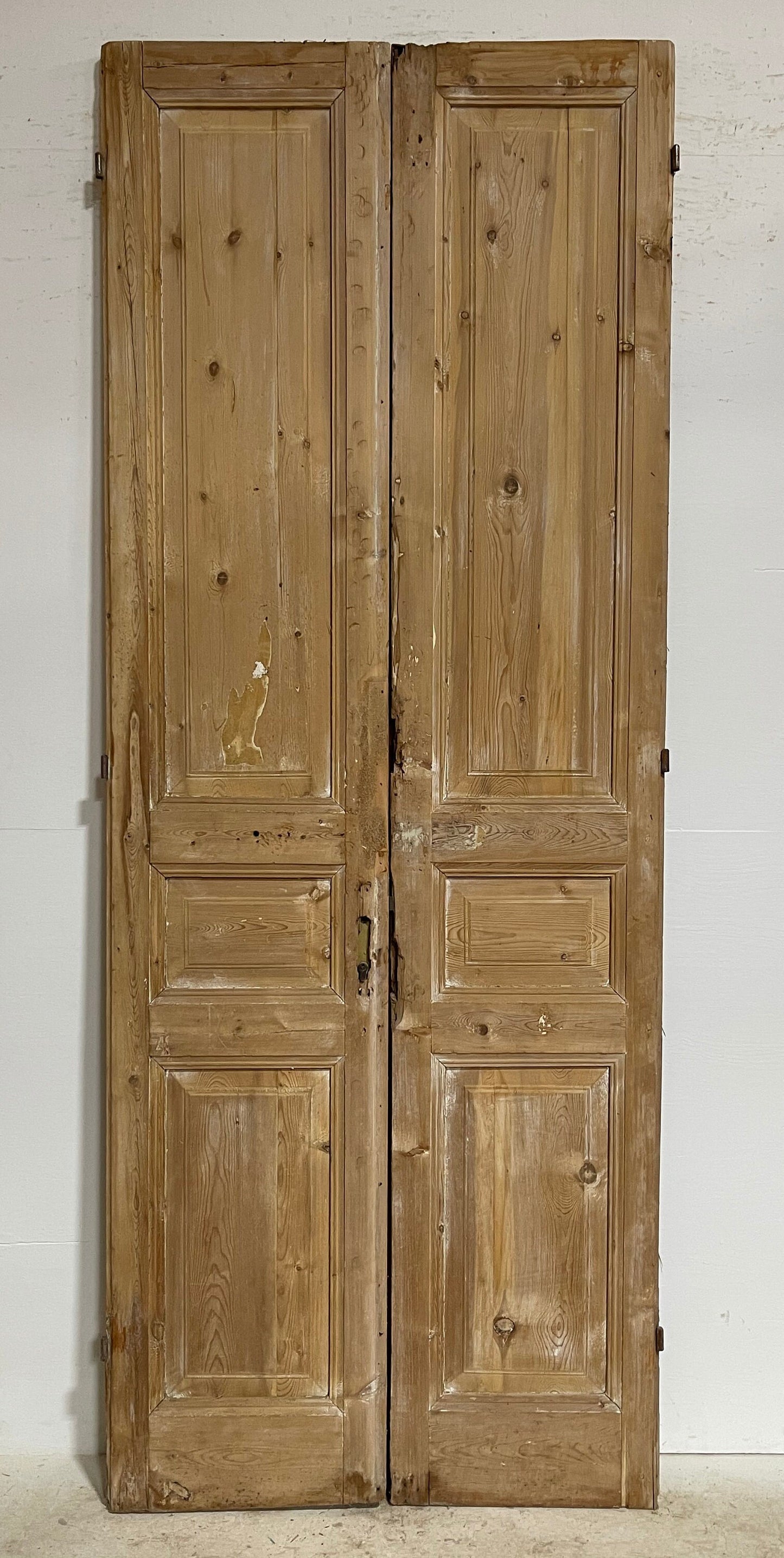 Antique French panel doors (102.5x39.5) G0201s