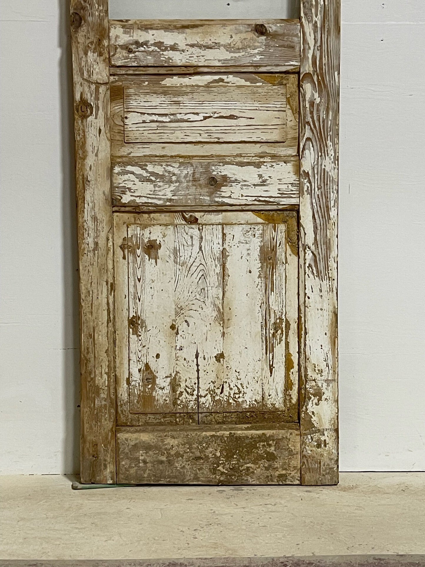 Antique Single door (90x27) with glass G1432