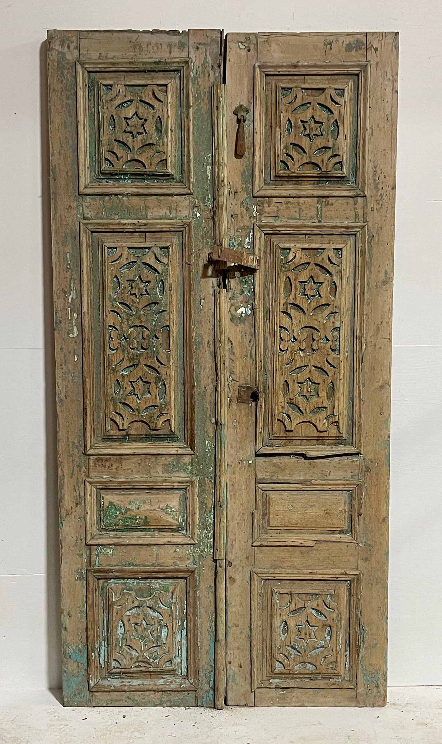 Antique French panel door (88.25x44.5) H0006s