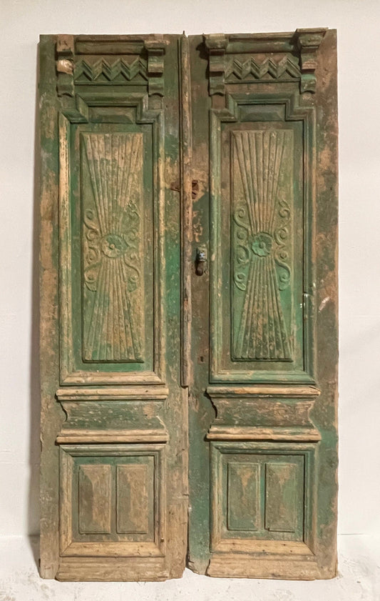 antique french panel doors (102.75x56) H0001s