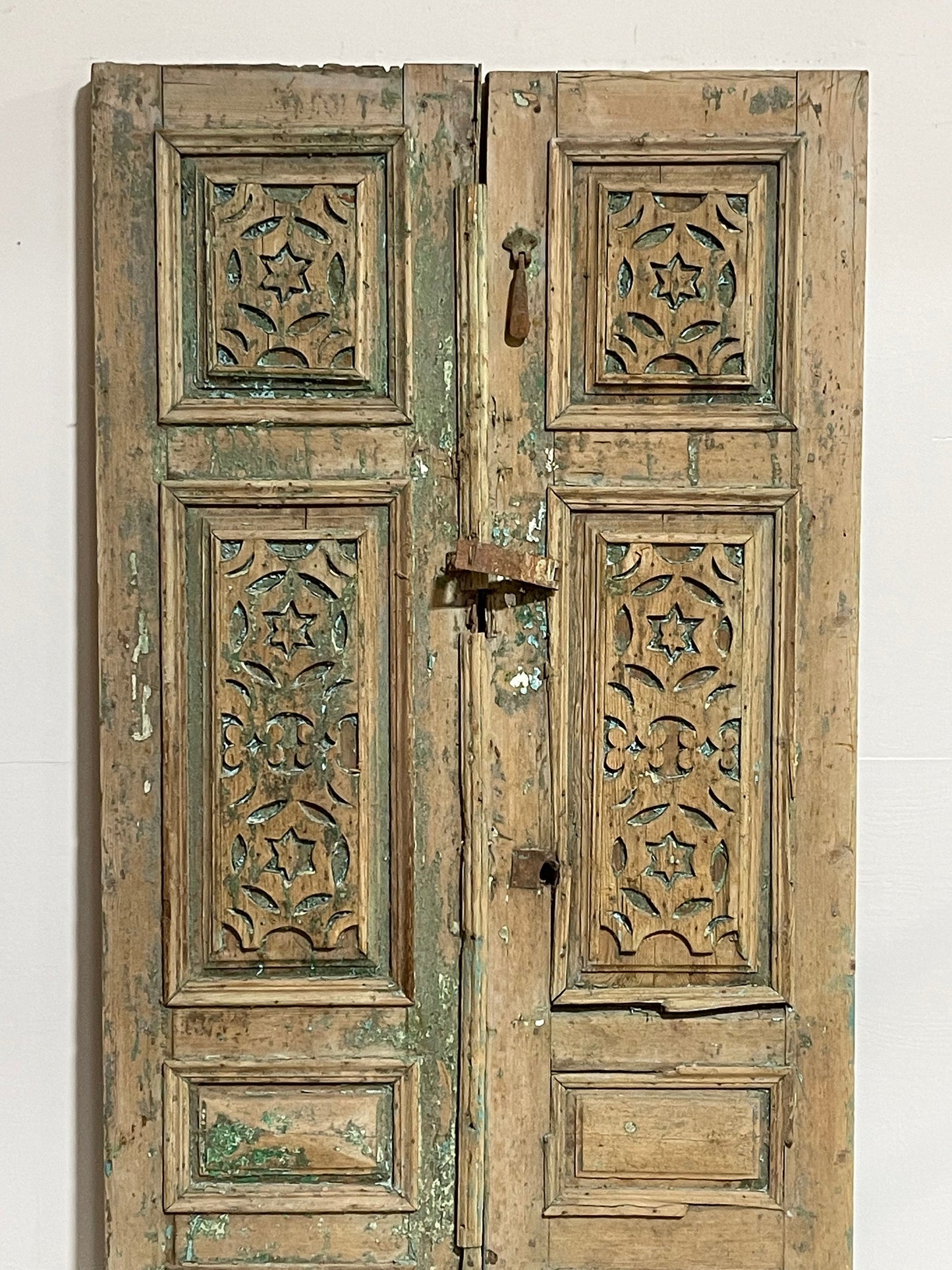 Antique French panel door (88.25x44.5) H0006s