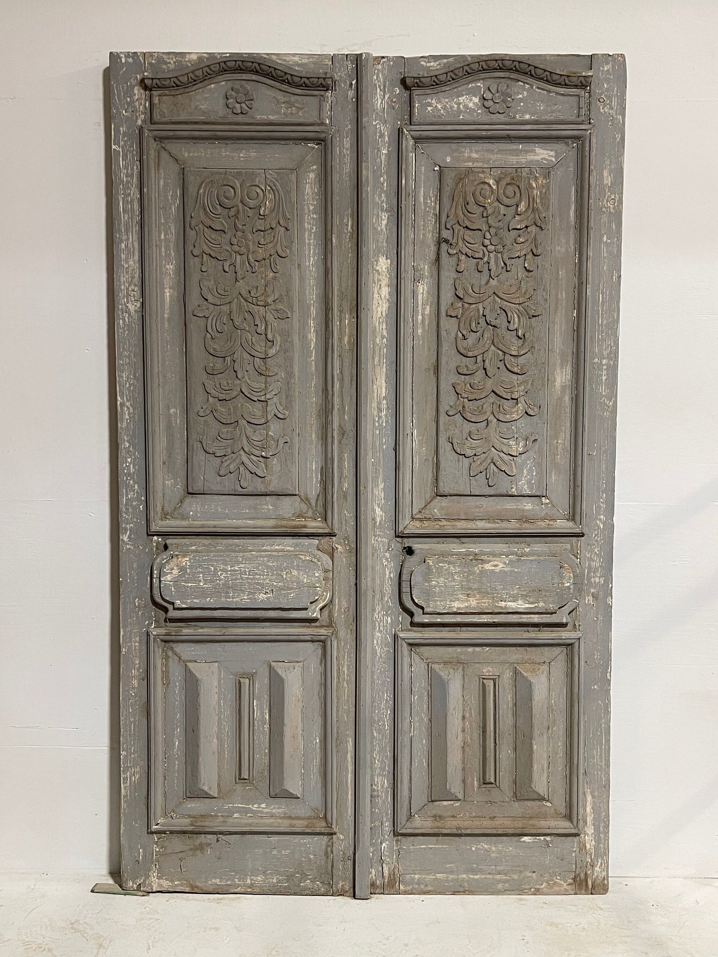 Antique French panel door (100.75x60) H0007s