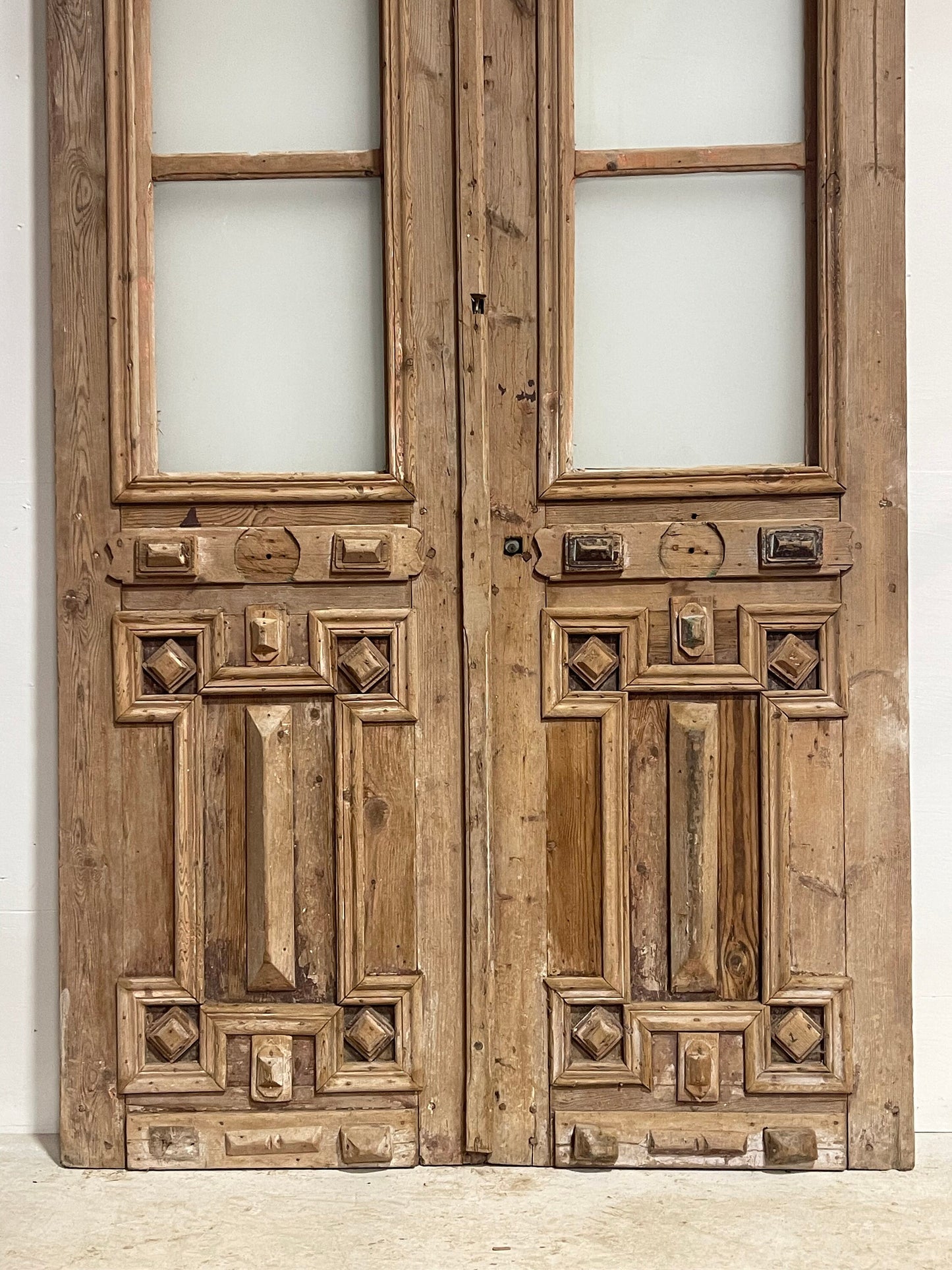 Antique French panel doors (99.5x59) H0026s