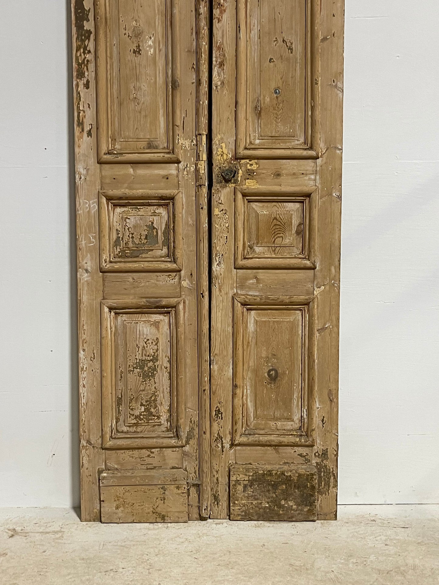 Antique French panel doors (92.5x34.5) H0035s