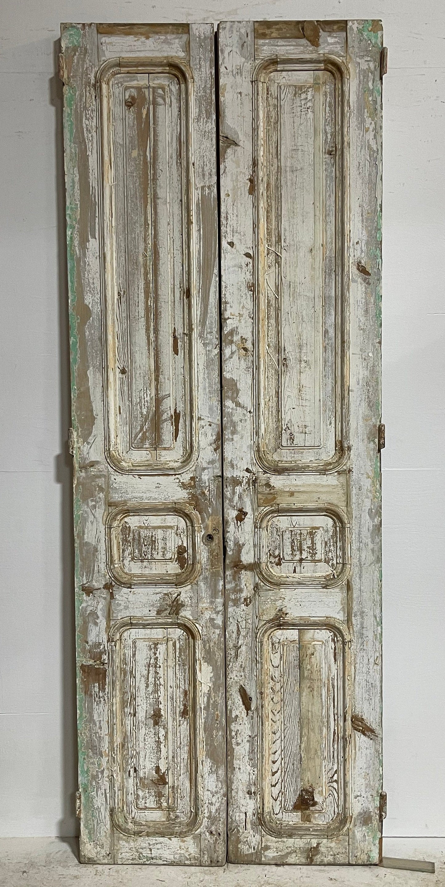 Antique French panel doors (100.5x37) H0052s